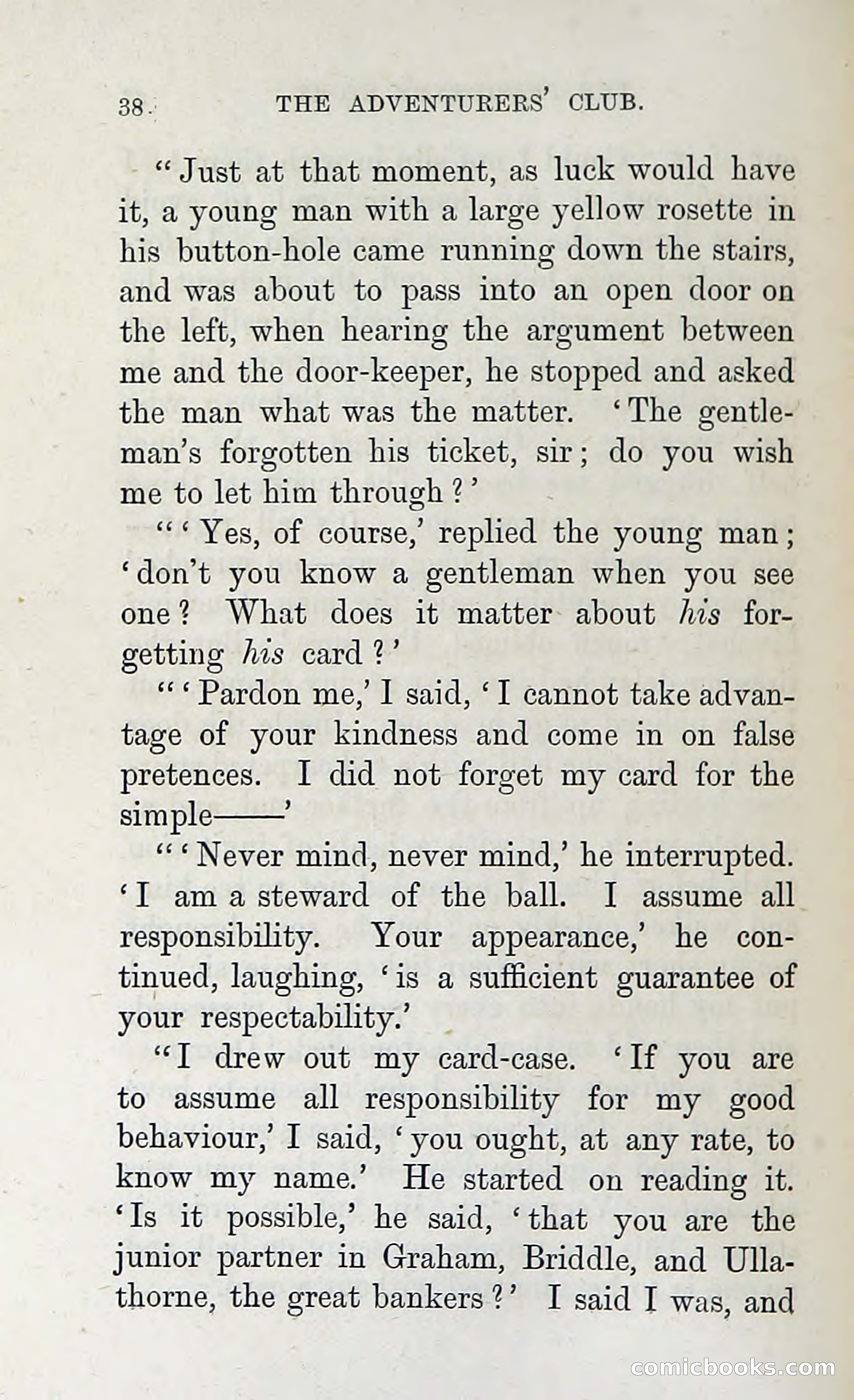 The Adventures of the Adventurers' Club: A Shocker in Six Shocks by Five Men & a Woman — page 44 of 132