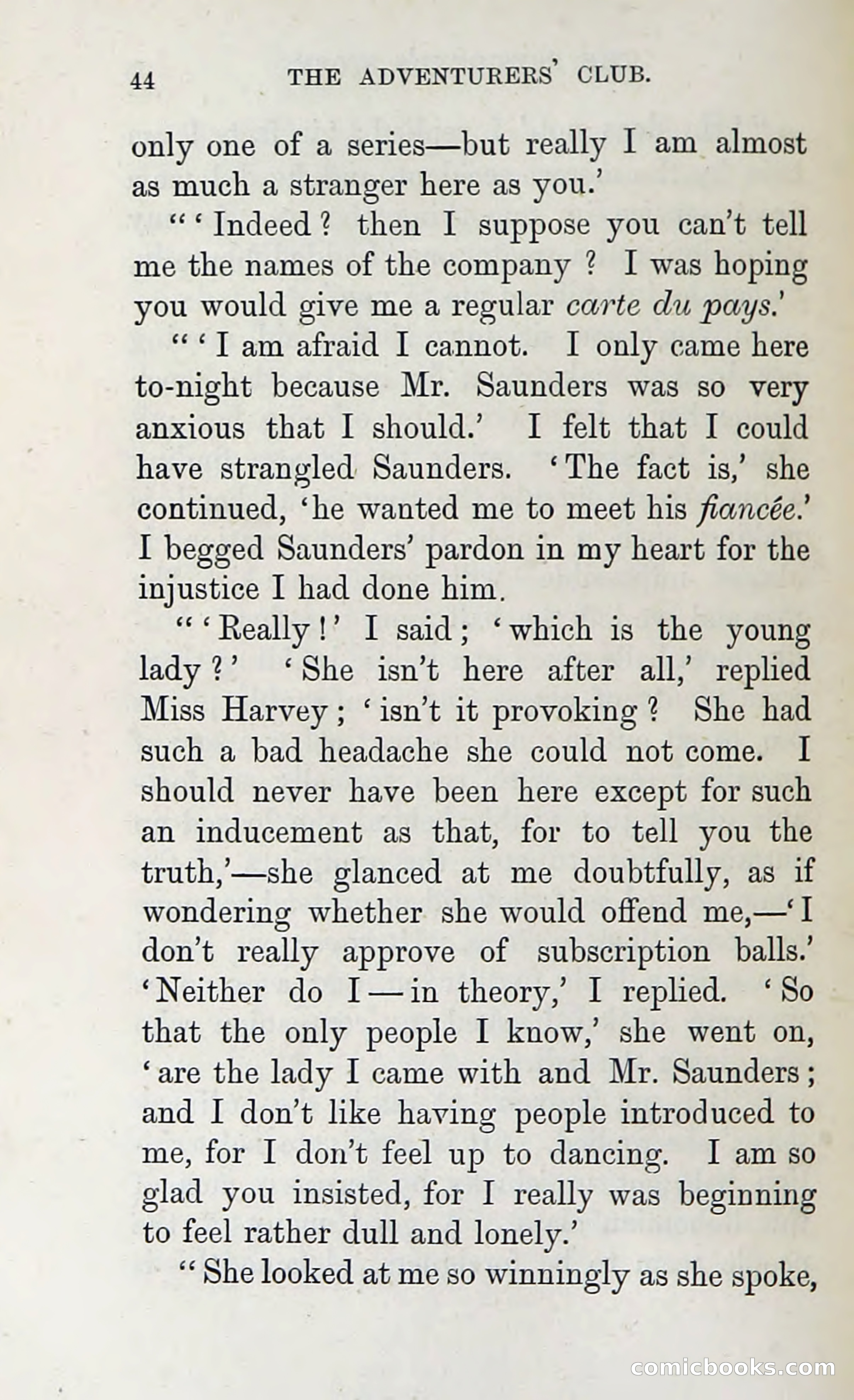 The Adventures of the Adventurers' Club: A Shocker in Six Shocks by Five Men & a Woman — page 50 of 132