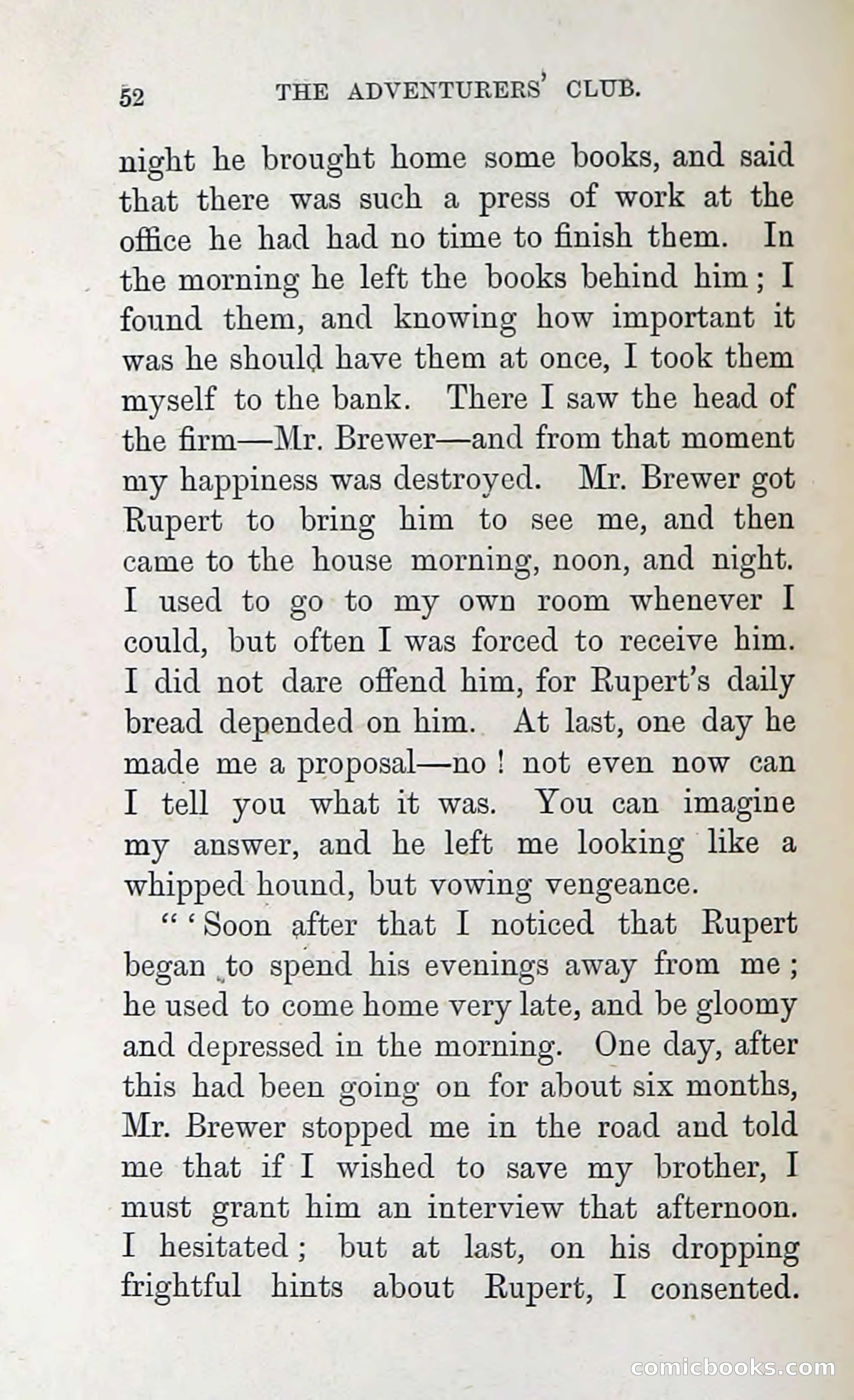 The Adventures of the Adventurers' Club: A Shocker in Six Shocks by Five Men & a Woman — page 58 of 132