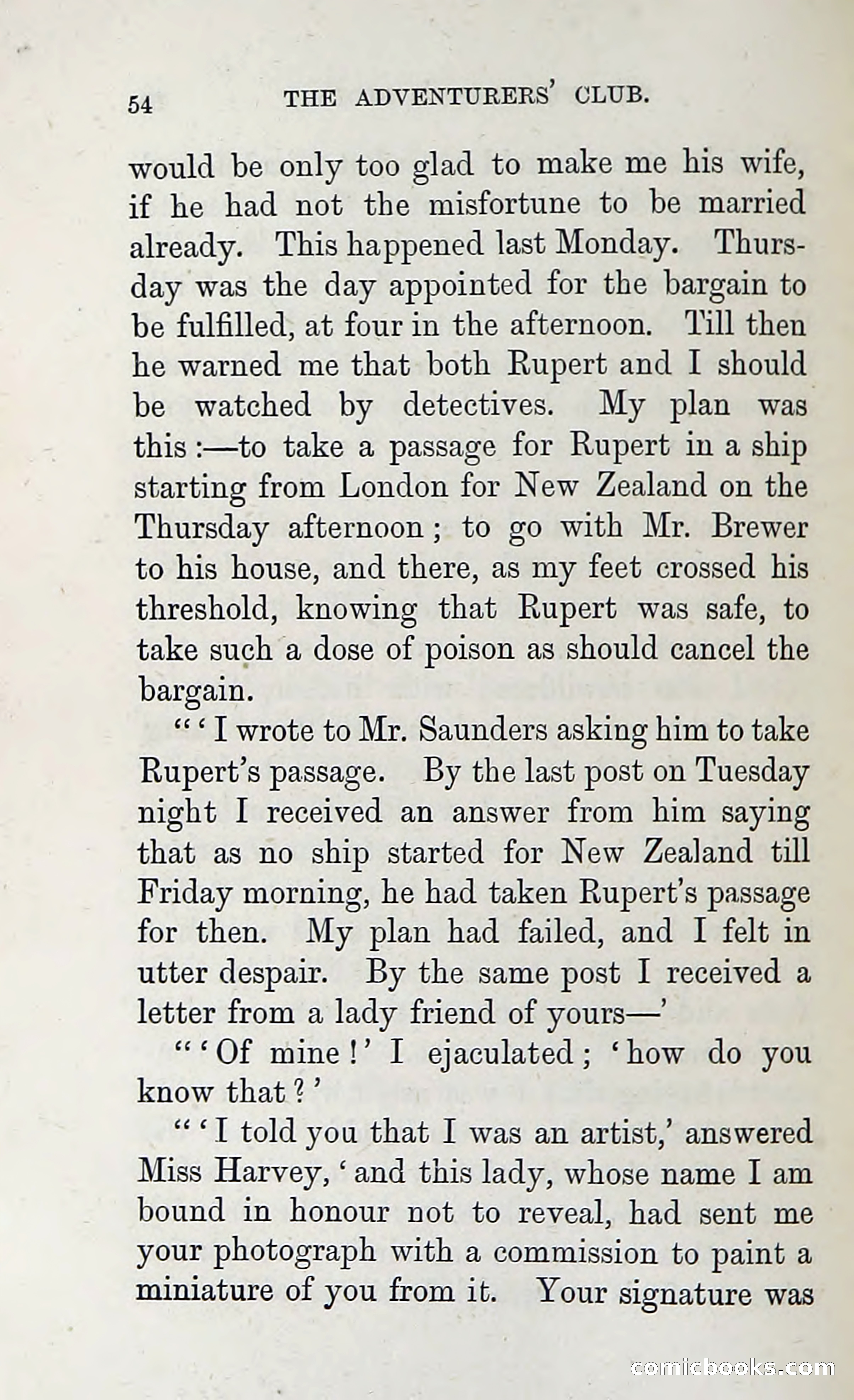 The Adventures of the Adventurers' Club: A Shocker in Six Shocks by Five Men & a Woman — page 60 of 132