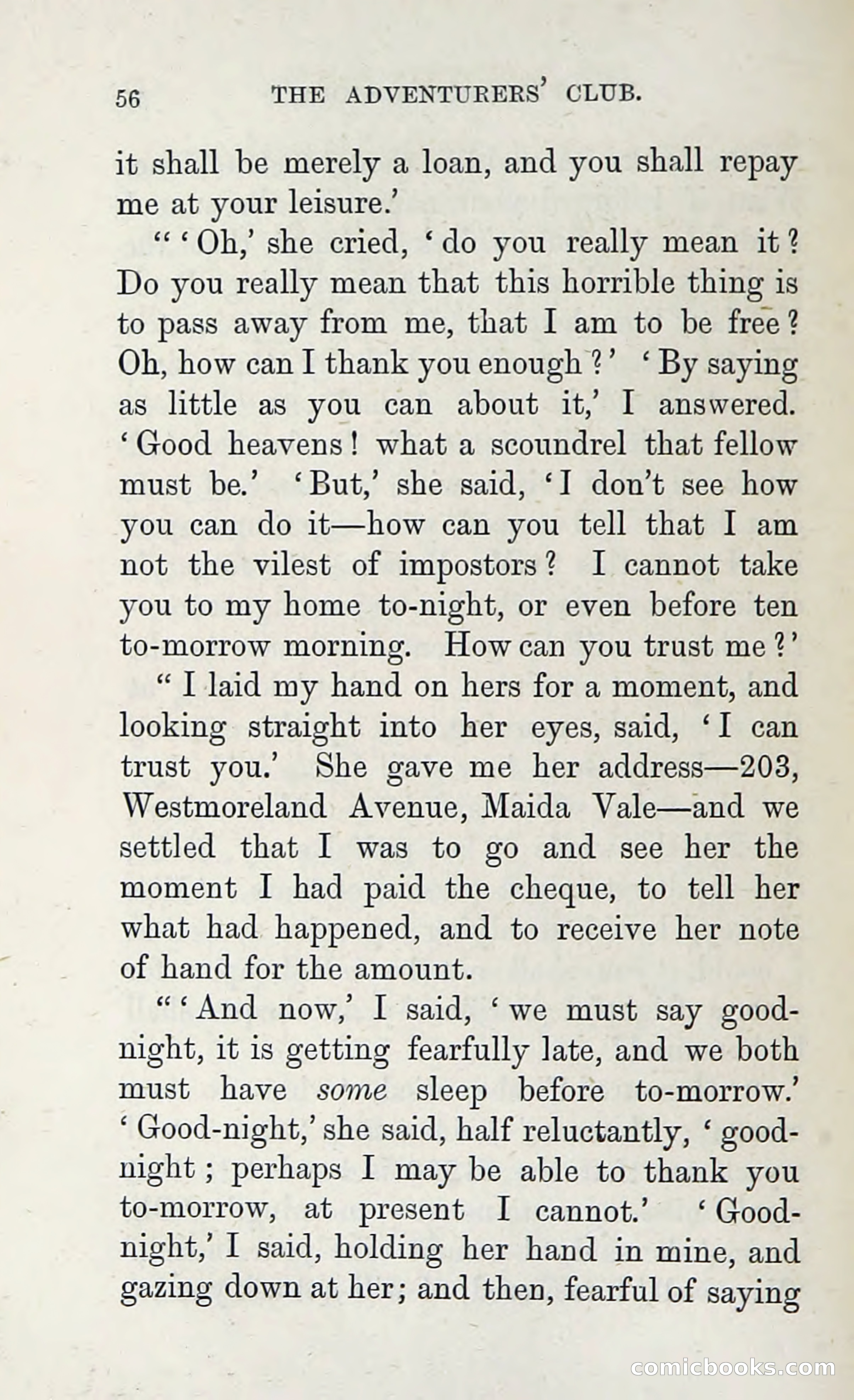The Adventures of the Adventurers' Club: A Shocker in Six Shocks by Five Men & a Woman — page 62 of 132