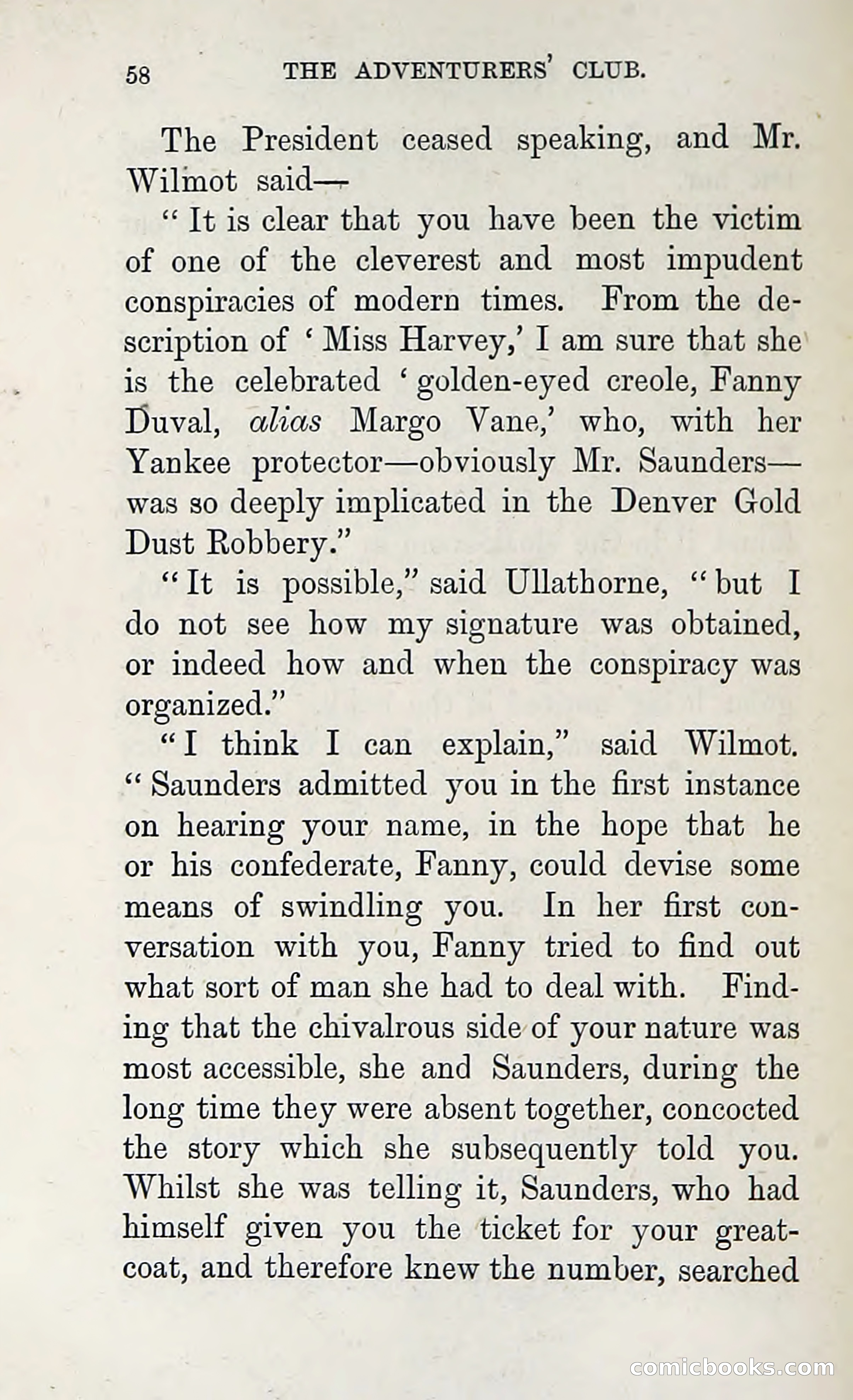 The Adventures of the Adventurers' Club: A Shocker in Six Shocks by Five Men & a Woman — page 64 of 132