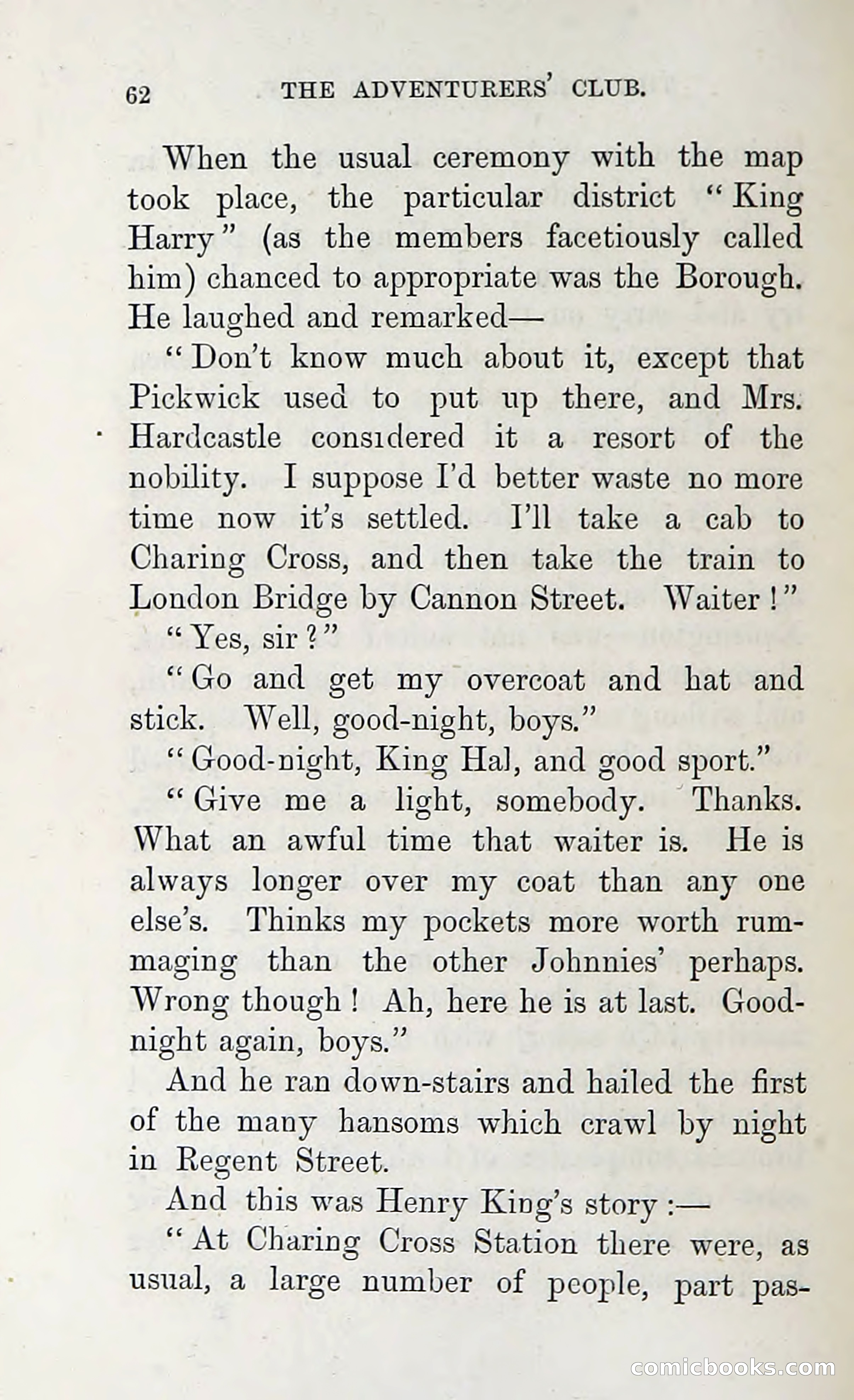 The Adventures of the Adventurers' Club: A Shocker in Six Shocks by Five Men & a Woman — page 68 of 132