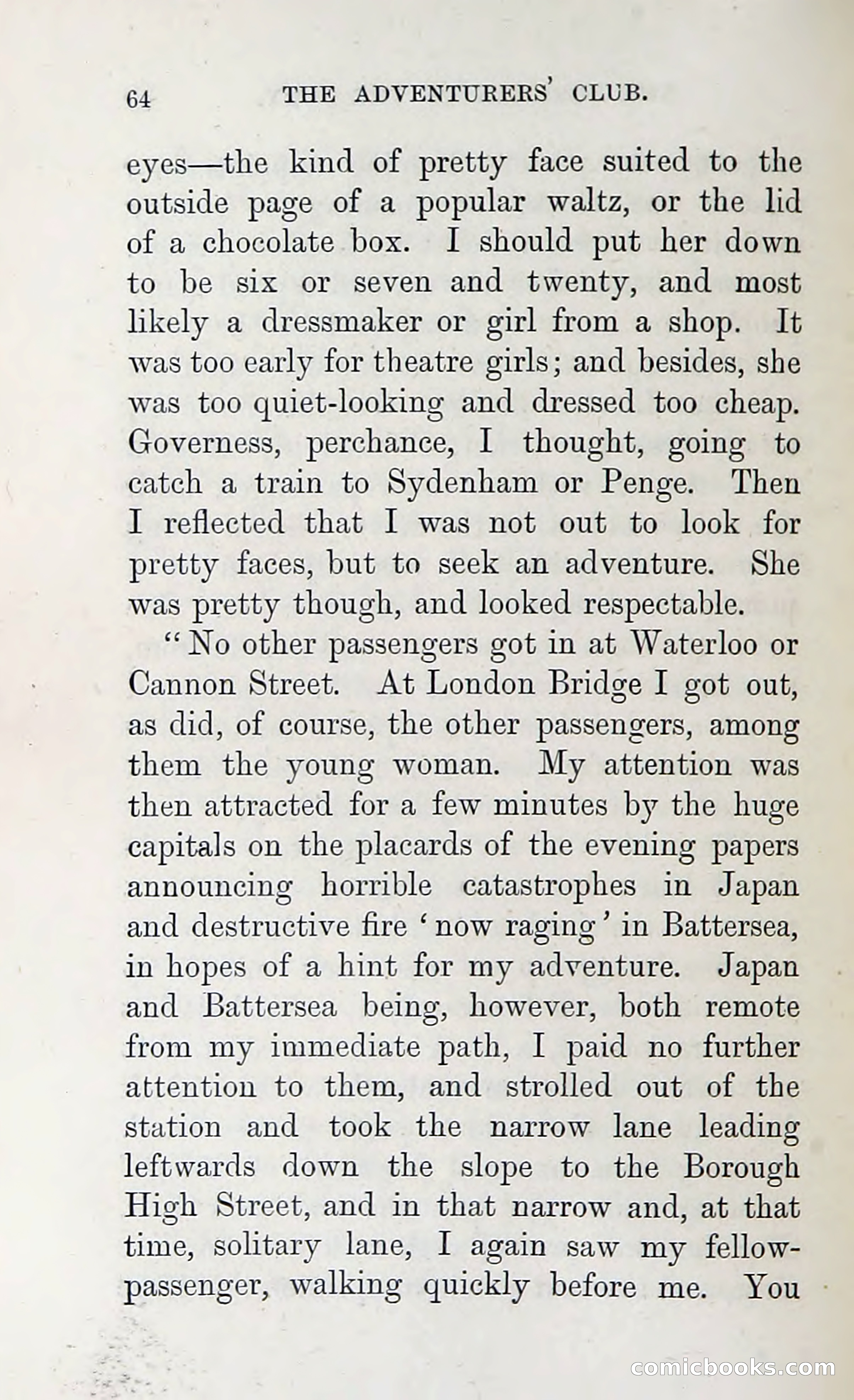 The Adventures of the Adventurers' Club: A Shocker in Six Shocks by Five Men & a Woman — page 70 of 132