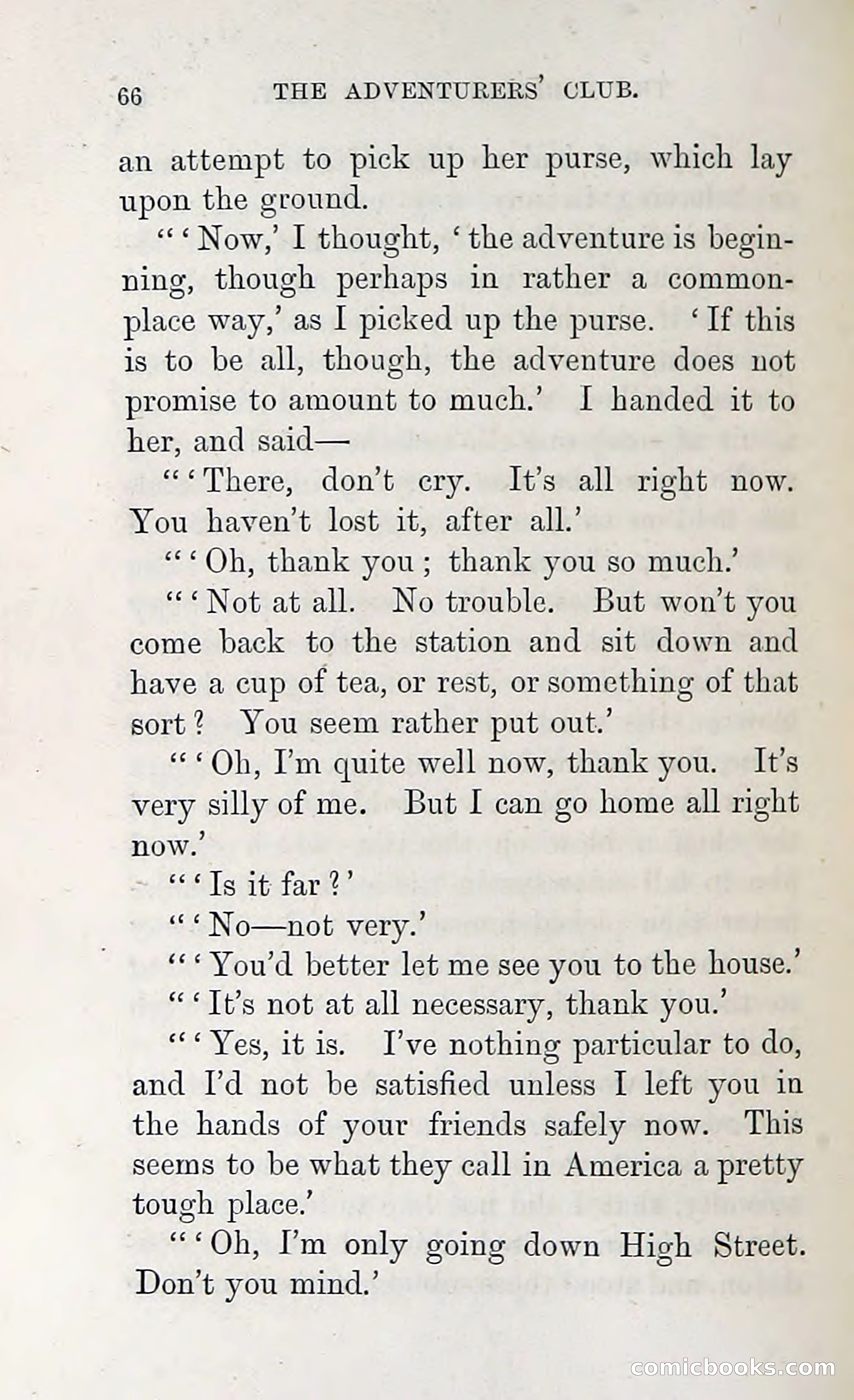 The Adventures of the Adventurers' Club: A Shocker in Six Shocks by Five Men & a Woman — page 72 of 132