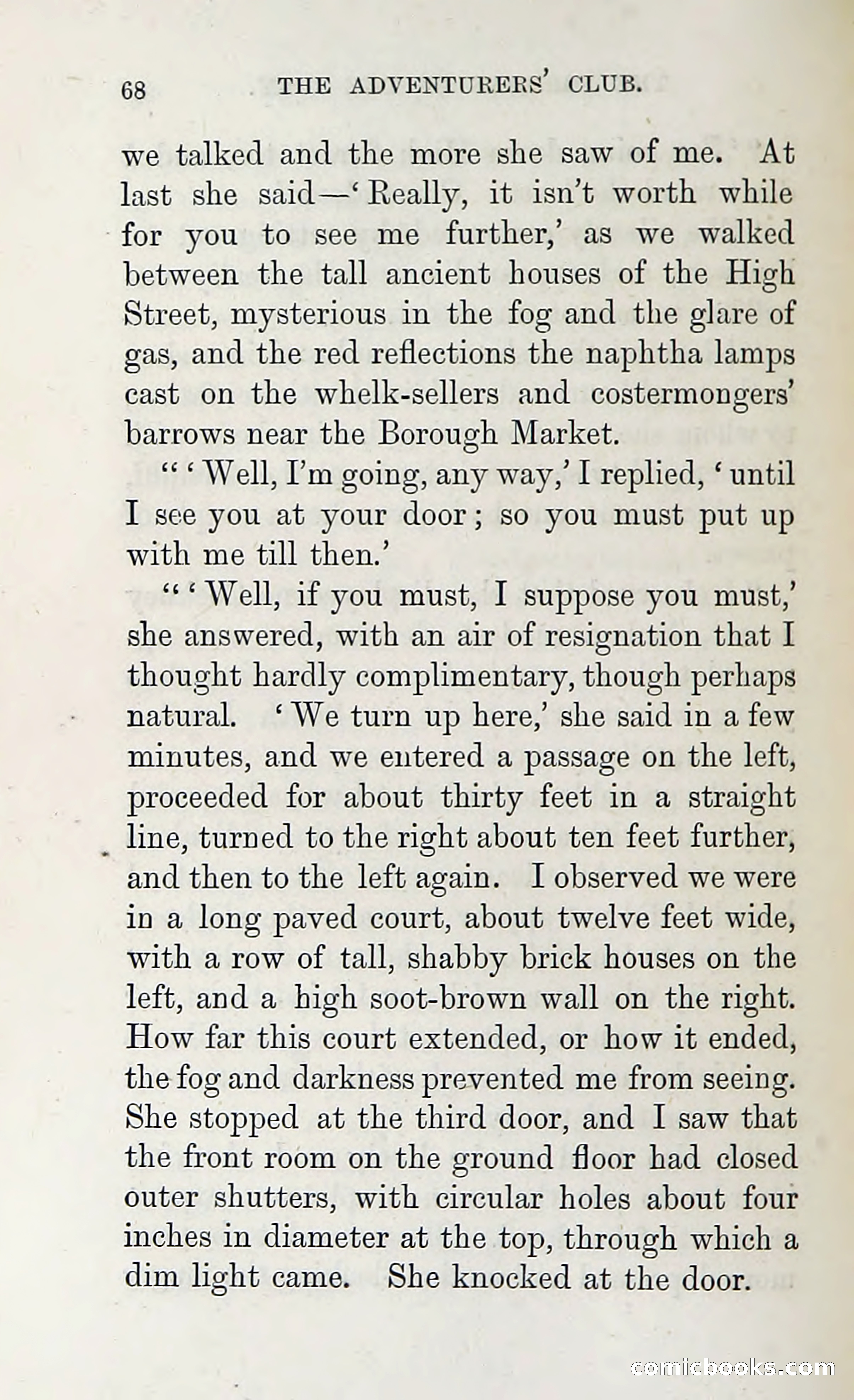 The Adventures of the Adventurers' Club: A Shocker in Six Shocks by Five Men & a Woman — page 74 of 132