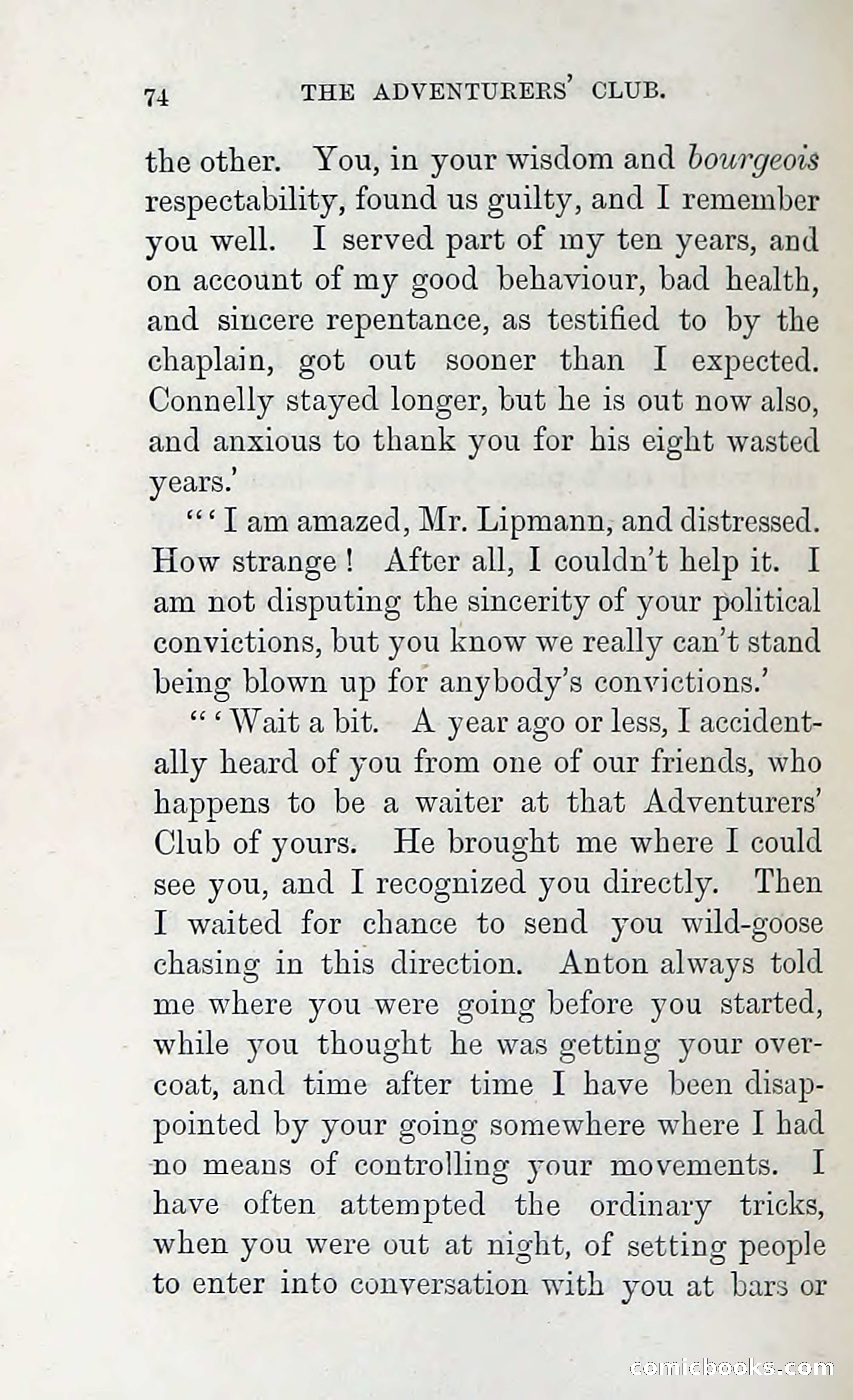 The Adventures of the Adventurers' Club: A Shocker in Six Shocks by Five Men & a Woman — page 80 of 132