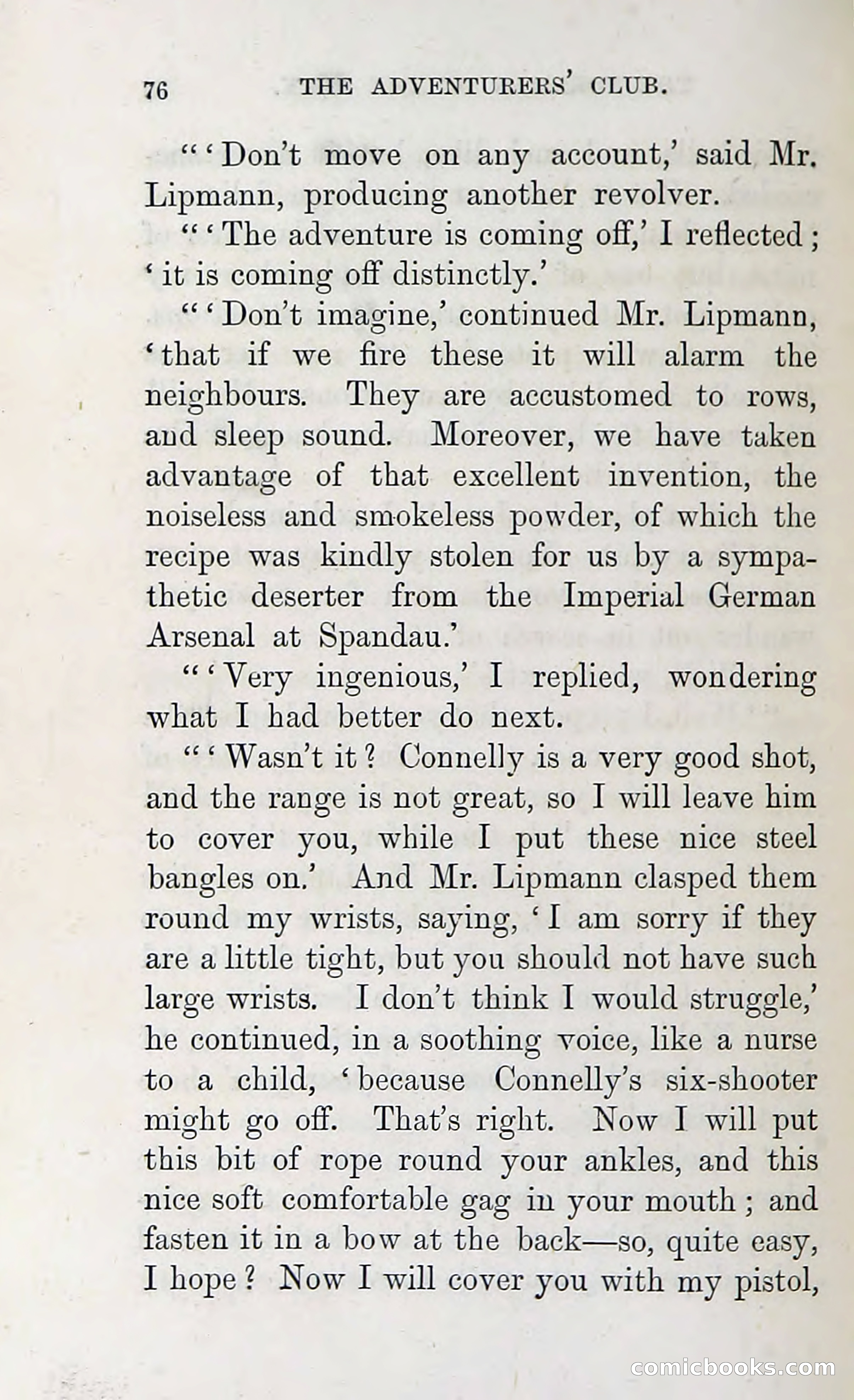 The Adventures of the Adventurers' Club: A Shocker in Six Shocks by Five Men & a Woman — page 82 of 132