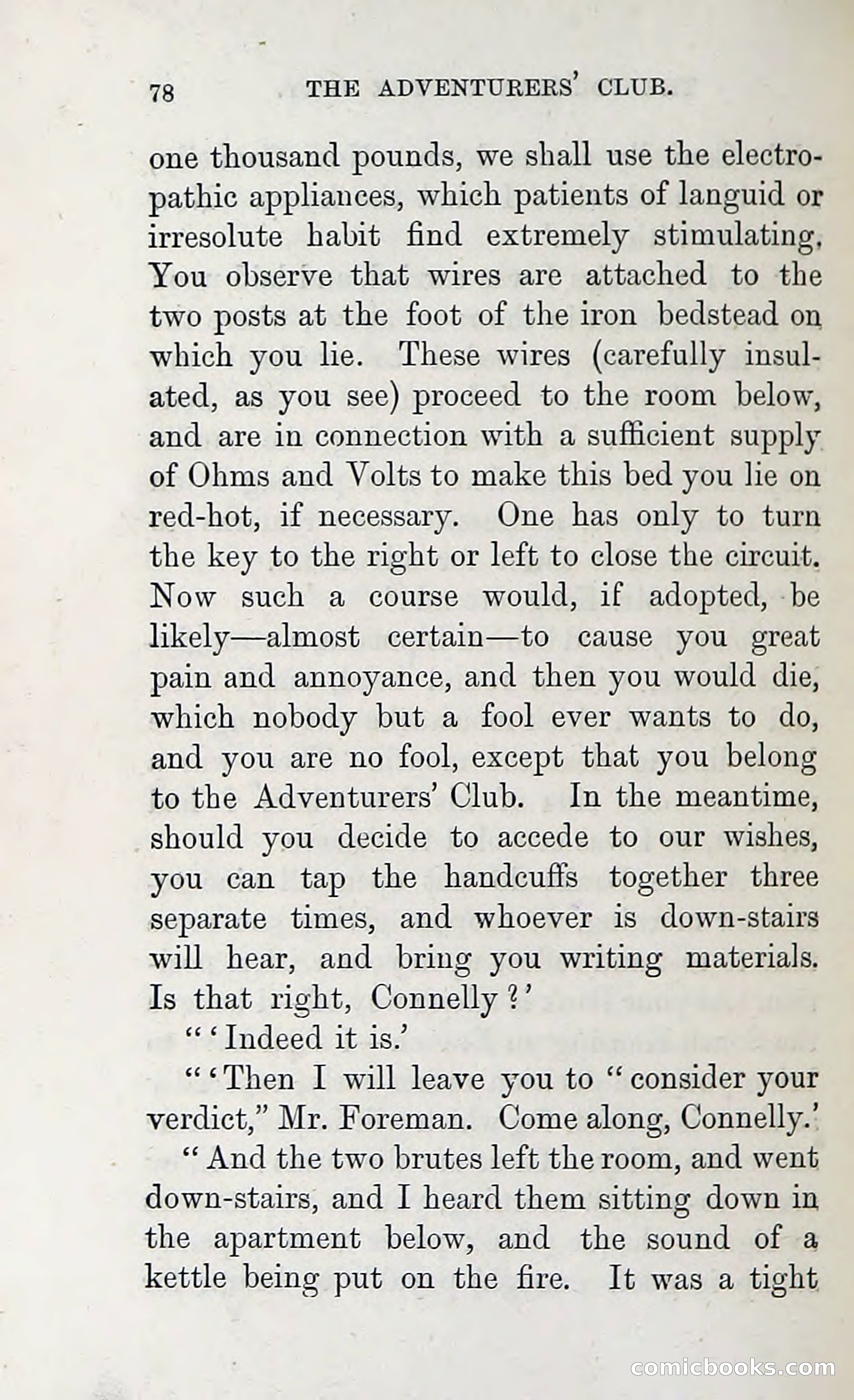 The Adventures of the Adventurers' Club: A Shocker in Six Shocks by Five Men & a Woman — page 84 of 132