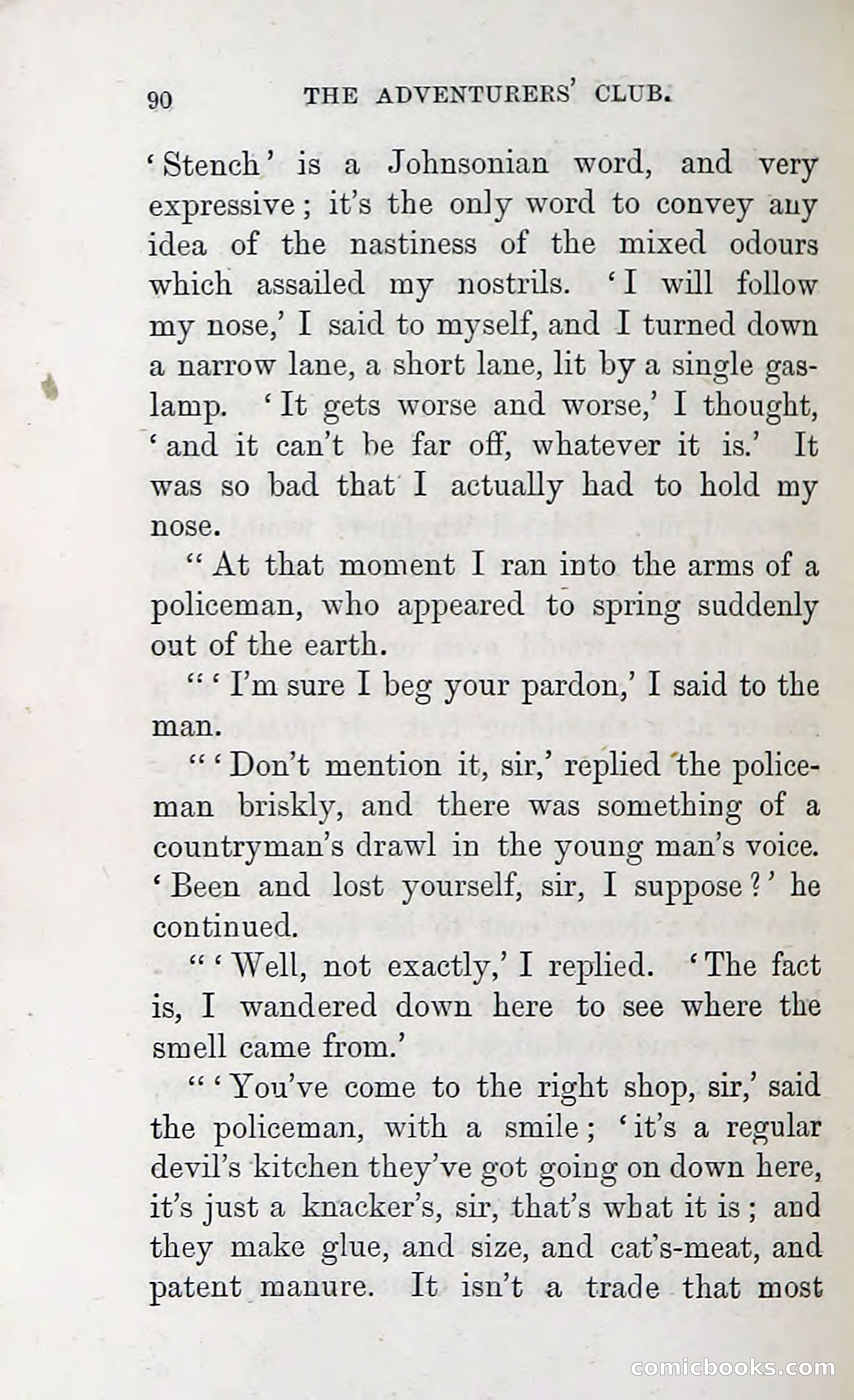 The Adventures of the Adventurers' Club: A Shocker in Six Shocks by Five Men & a Woman — page 96 of 132
