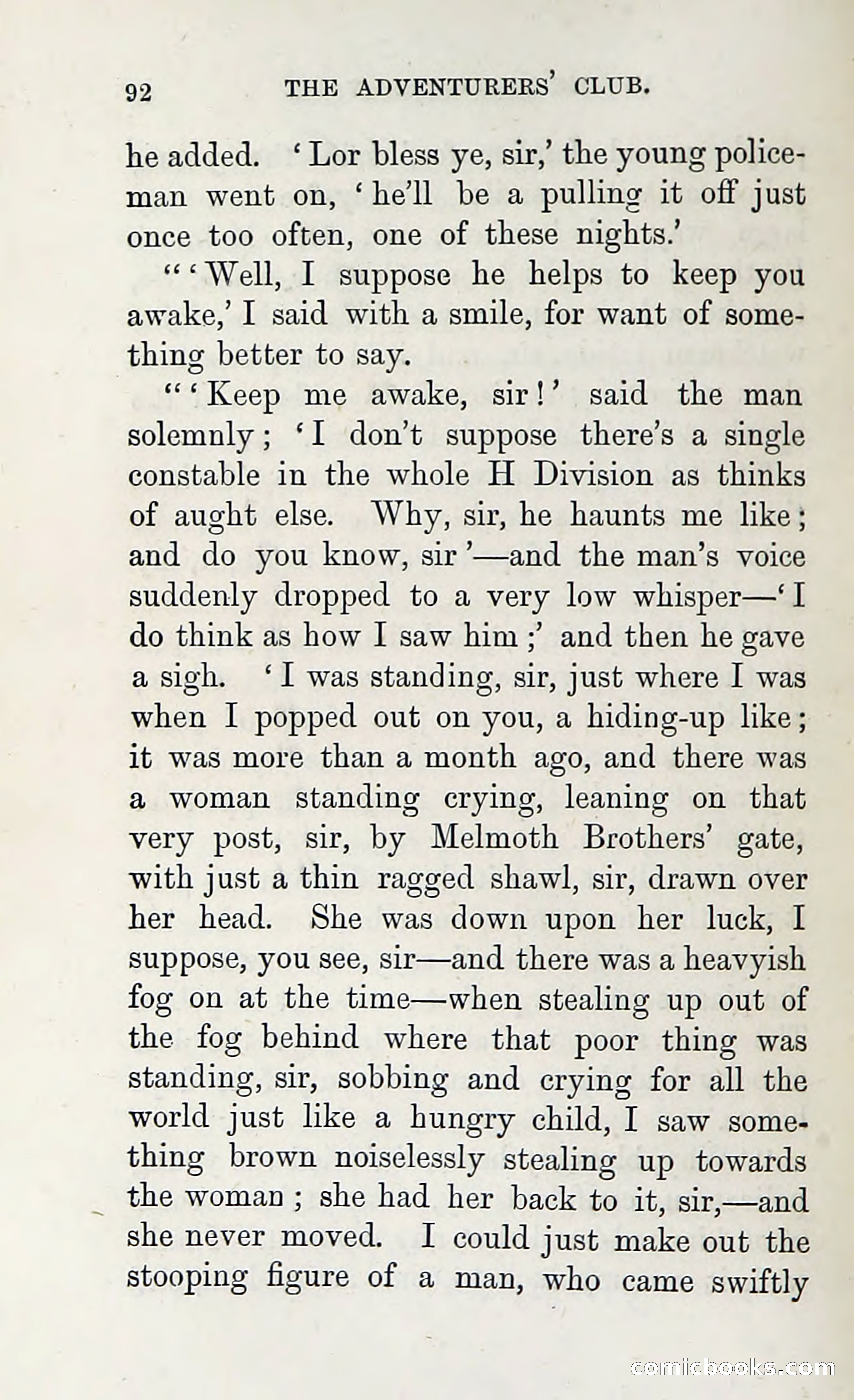 The Adventures of the Adventurers' Club: A Shocker in Six Shocks by Five Men & a Woman — page 98 of 132
