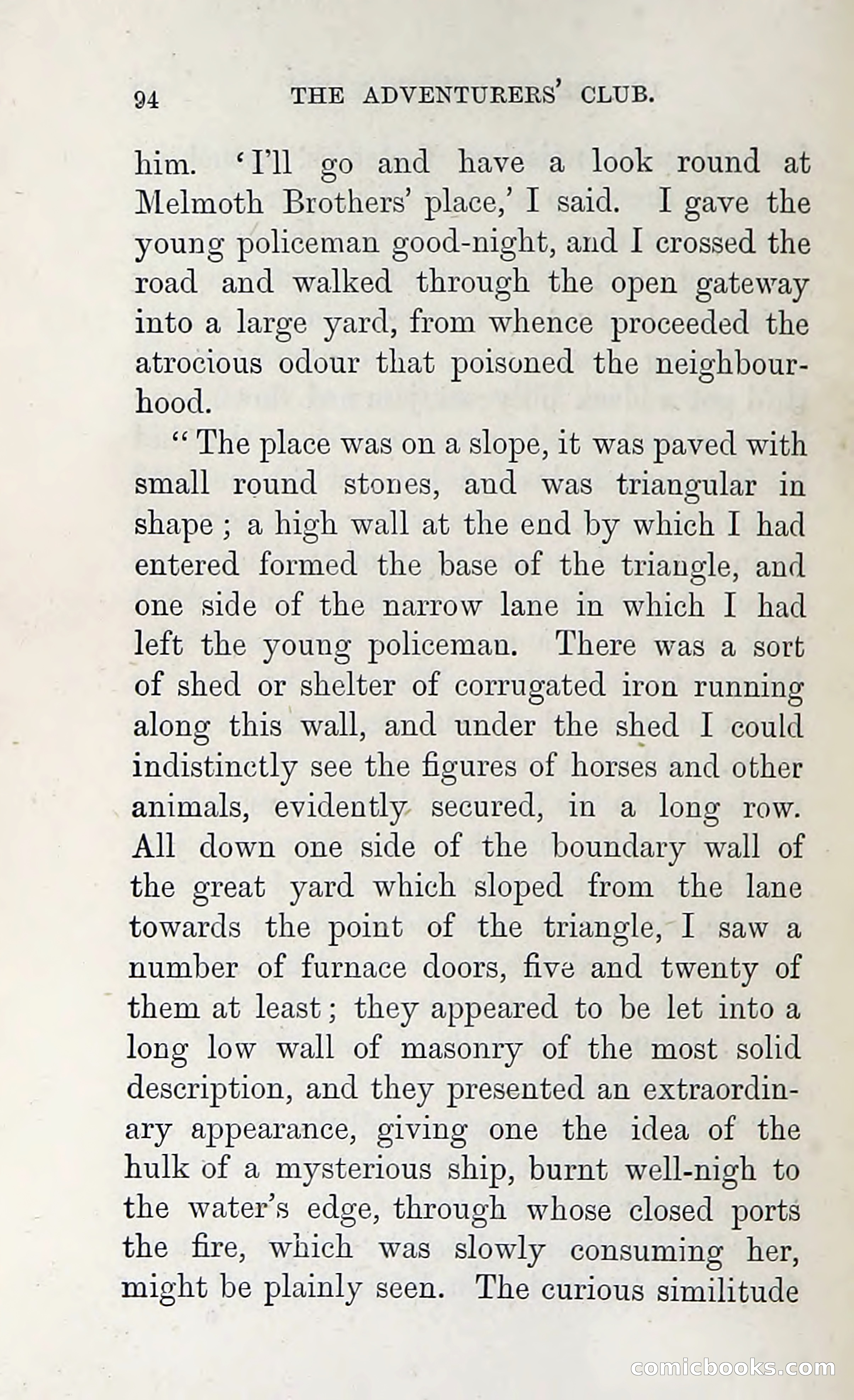 The Adventures of the Adventurers' Club: A Shocker in Six Shocks by Five Men & a Woman — page 100 of 132