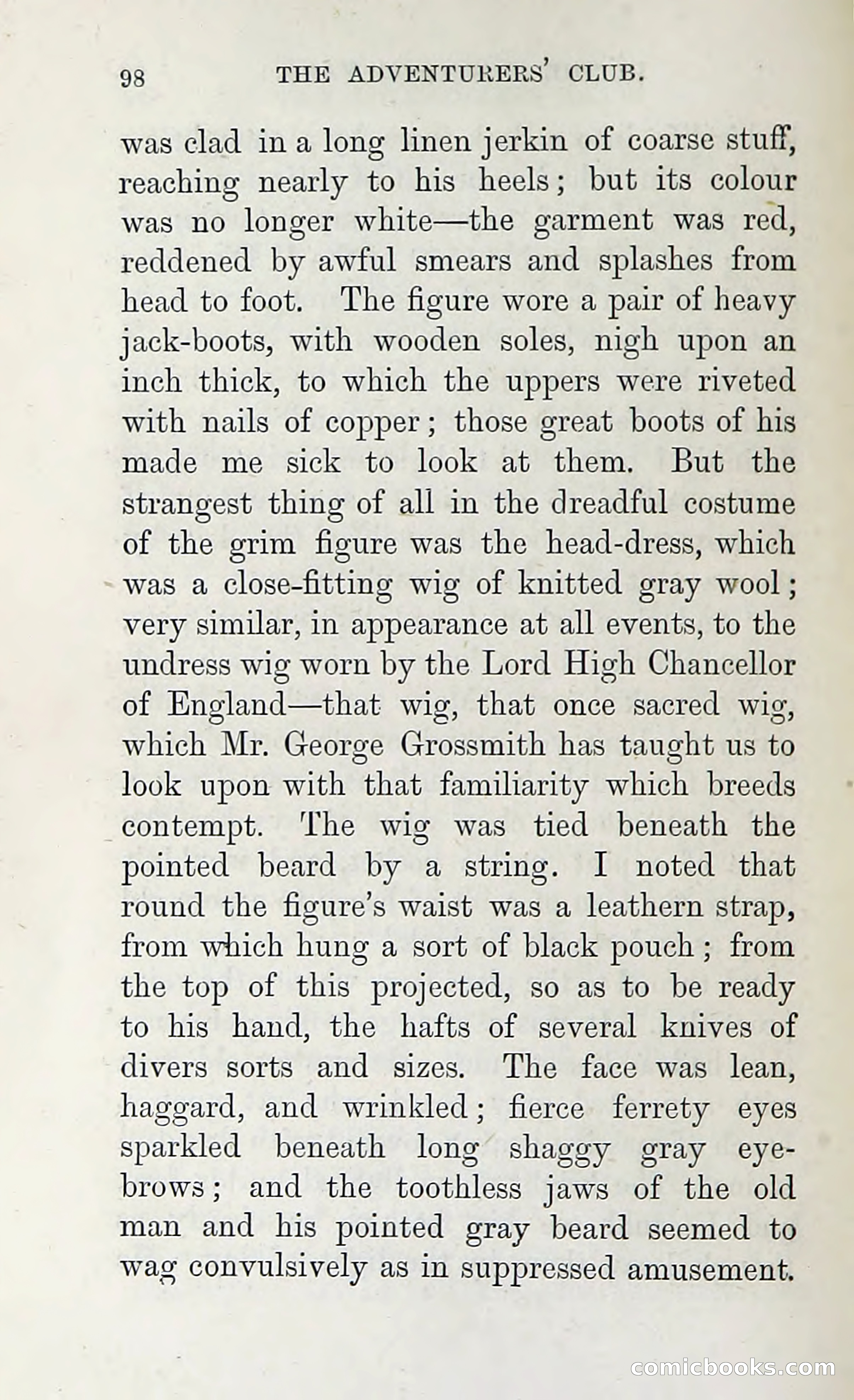 The Adventures of the Adventurers' Club: A Shocker in Six Shocks by Five Men & a Woman — page 104 of 132