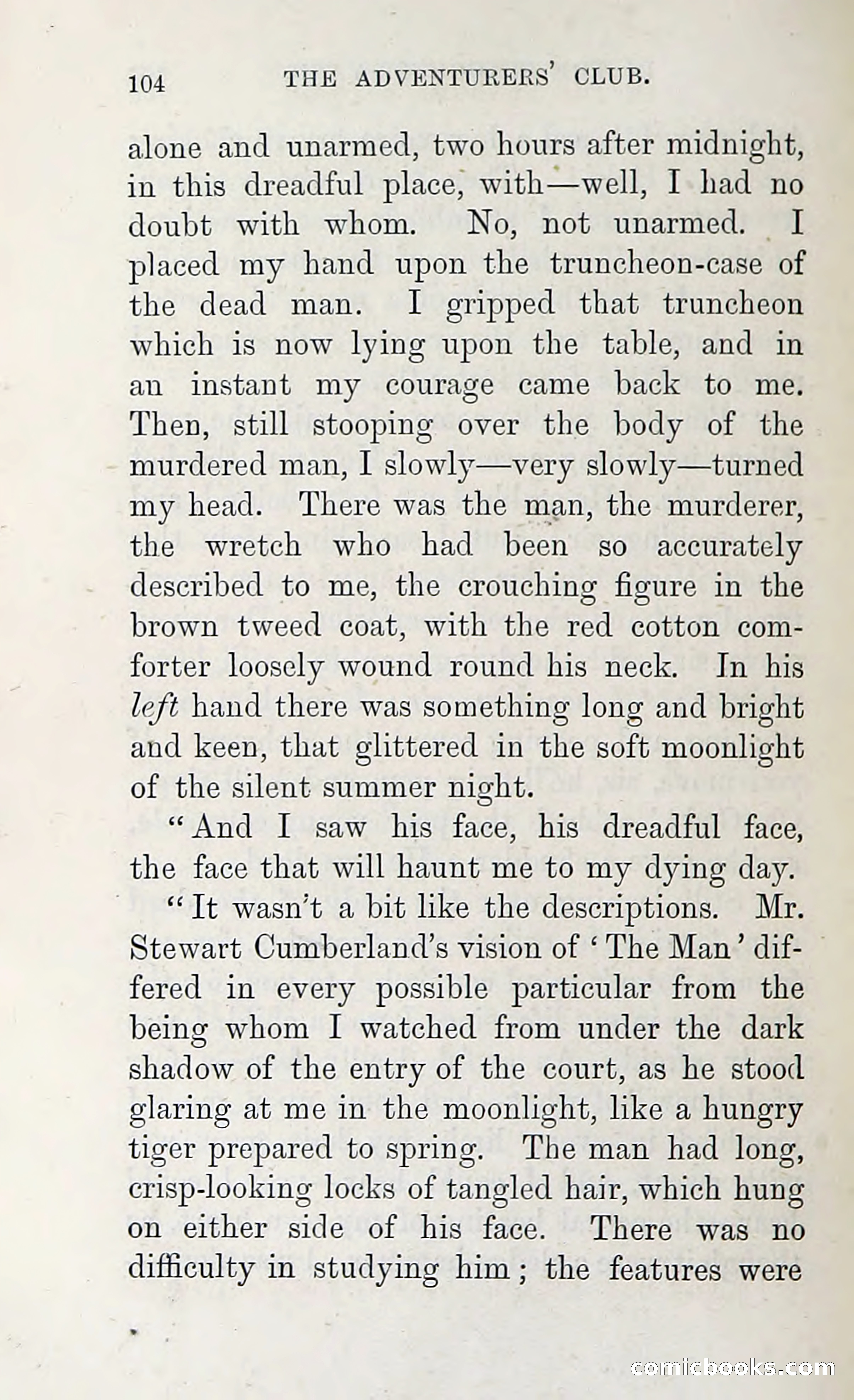 The Adventures of the Adventurers' Club: A Shocker in Six Shocks by Five Men & a Woman — page 110 of 132