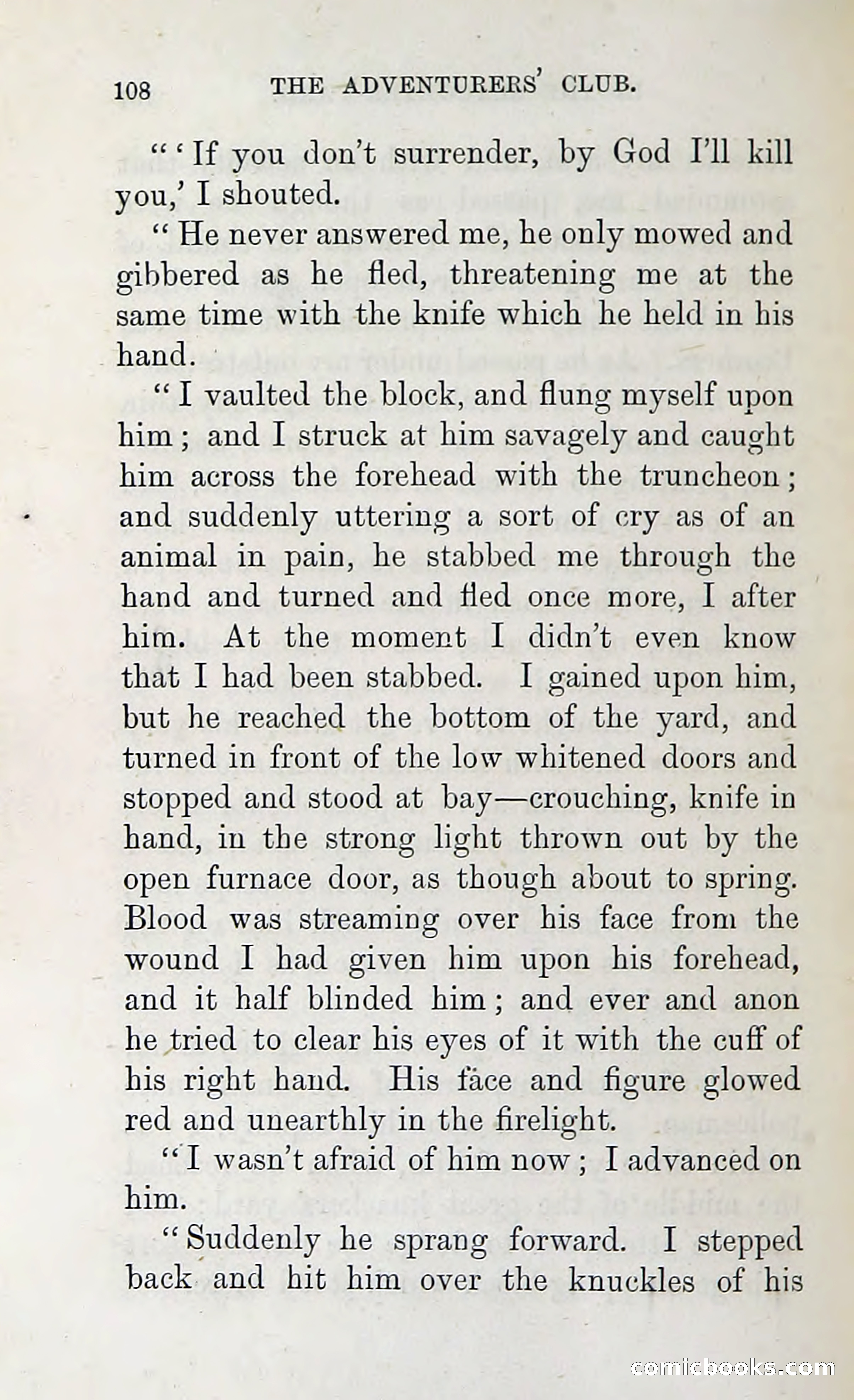 The Adventures of the Adventurers' Club: A Shocker in Six Shocks by Five Men & a Woman — page 114 of 132