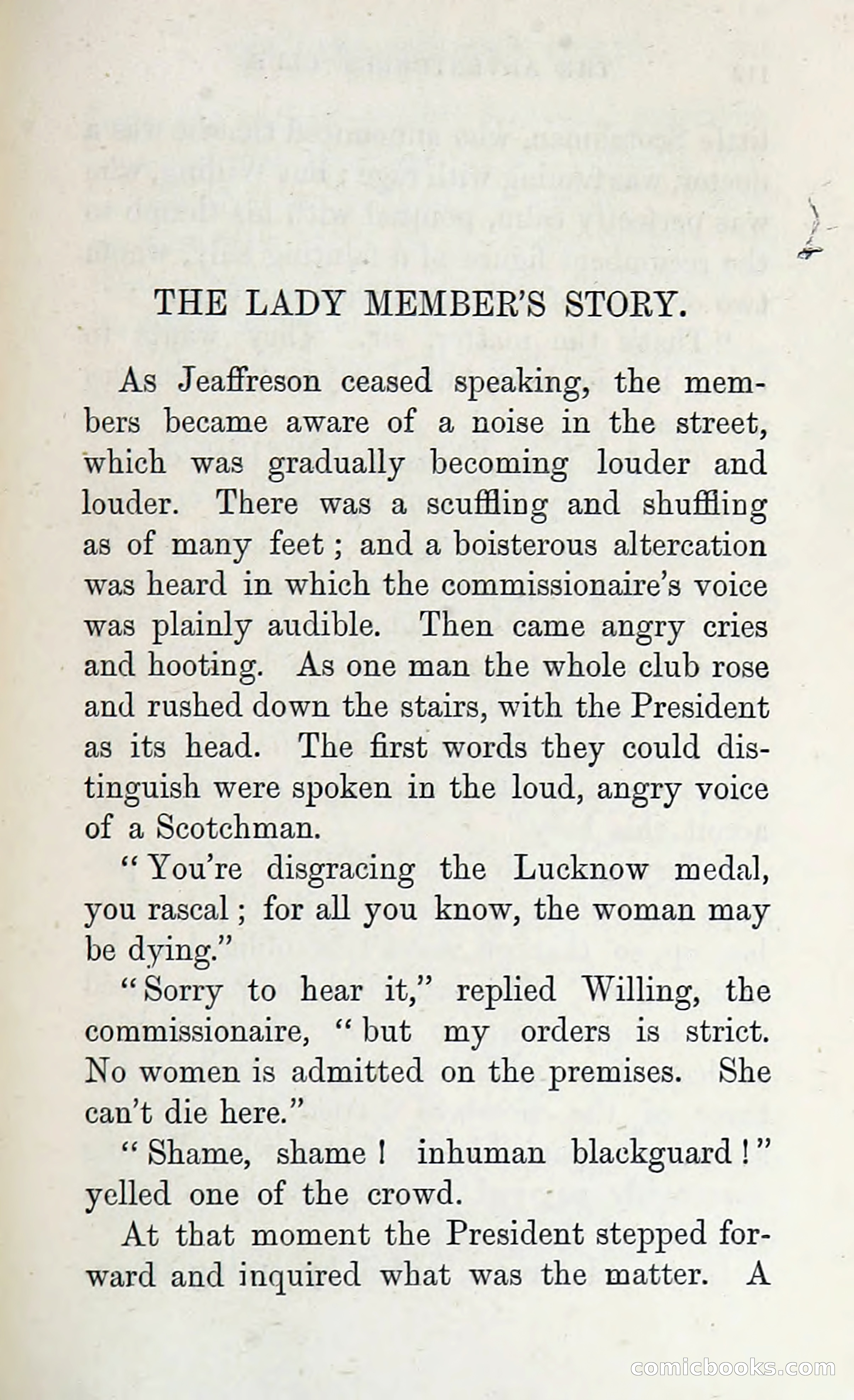The Adventures of the Adventurers' Club: A Shocker in Six Shocks by Five Men & a Woman — page 117 of 132