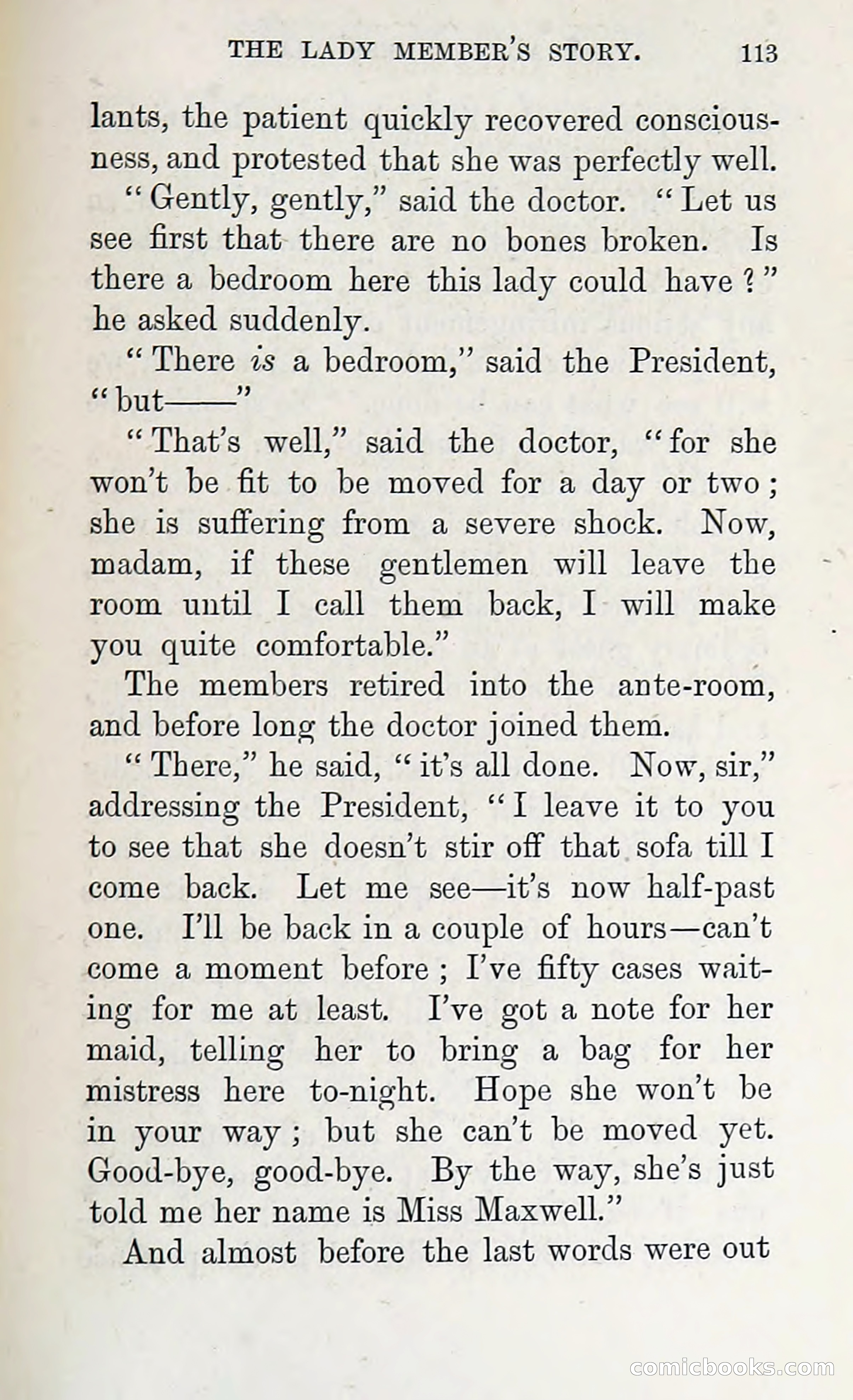 The Adventures of the Adventurers' Club: A Shocker in Six Shocks by Five Men & a Woman — page 119 of 132