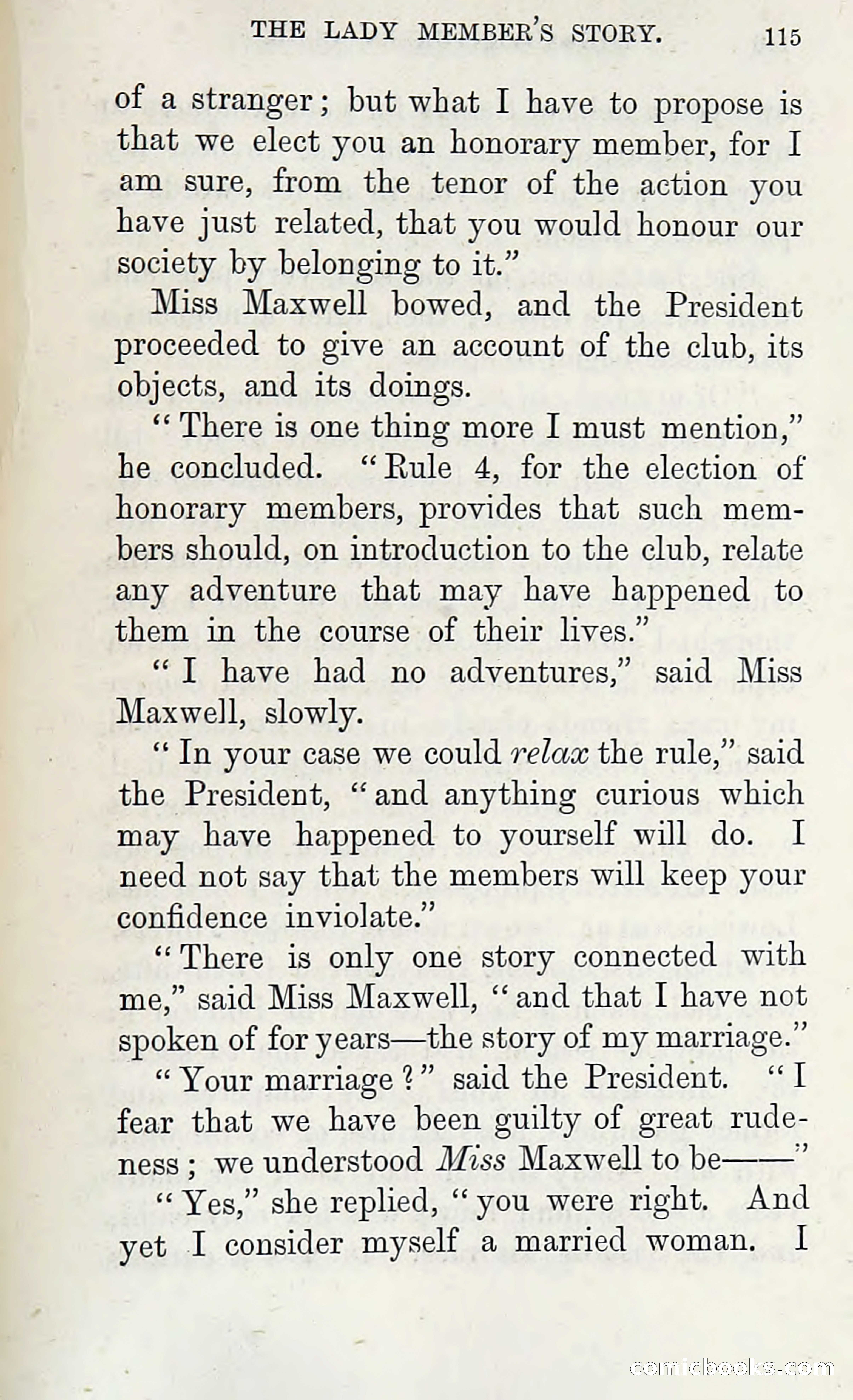 The Adventures of the Adventurers' Club: A Shocker in Six Shocks by Five Men & a Woman — page 121 of 132