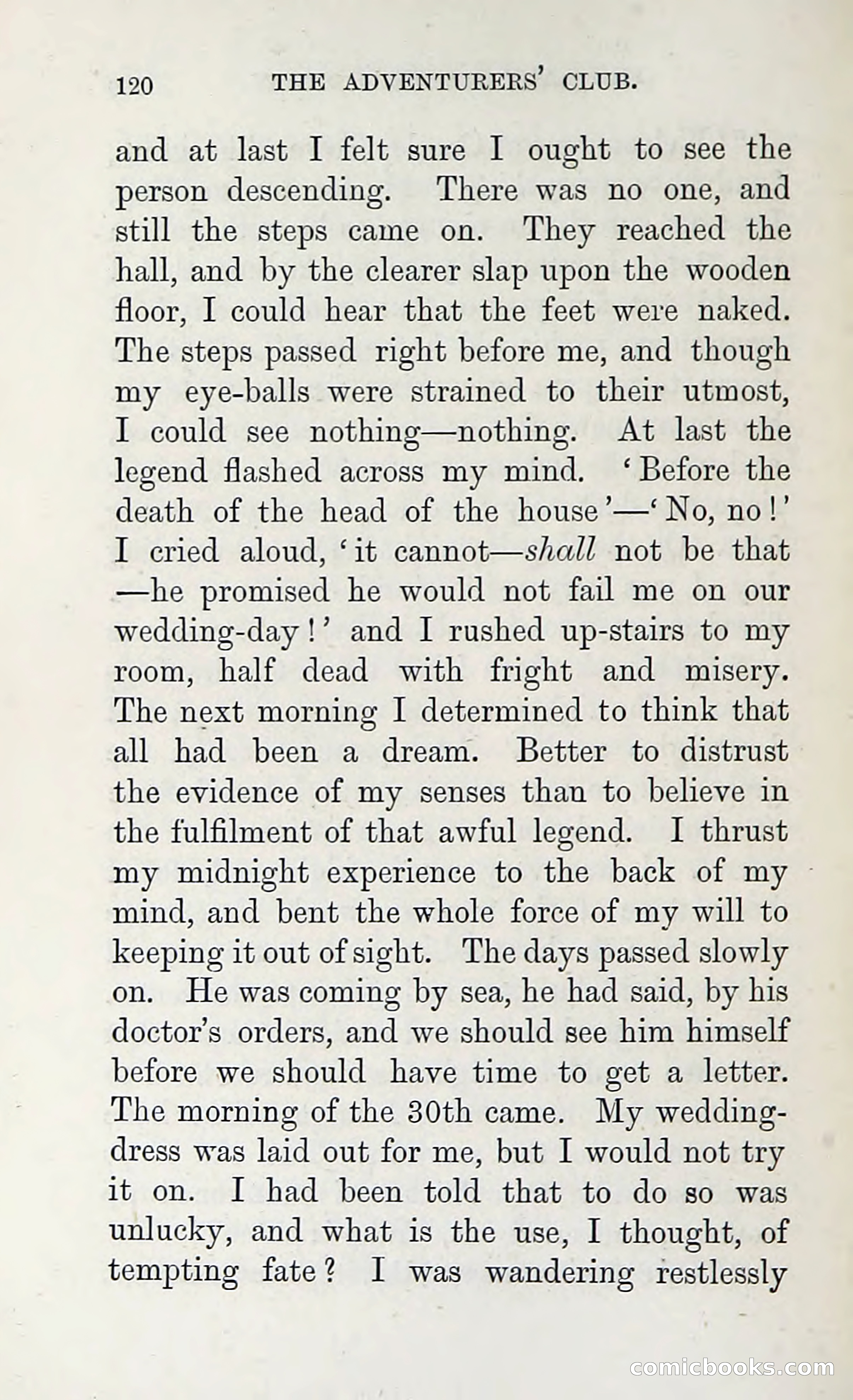 The Adventures of the Adventurers' Club: A Shocker in Six Shocks by Five Men & a Woman — page 126 of 132