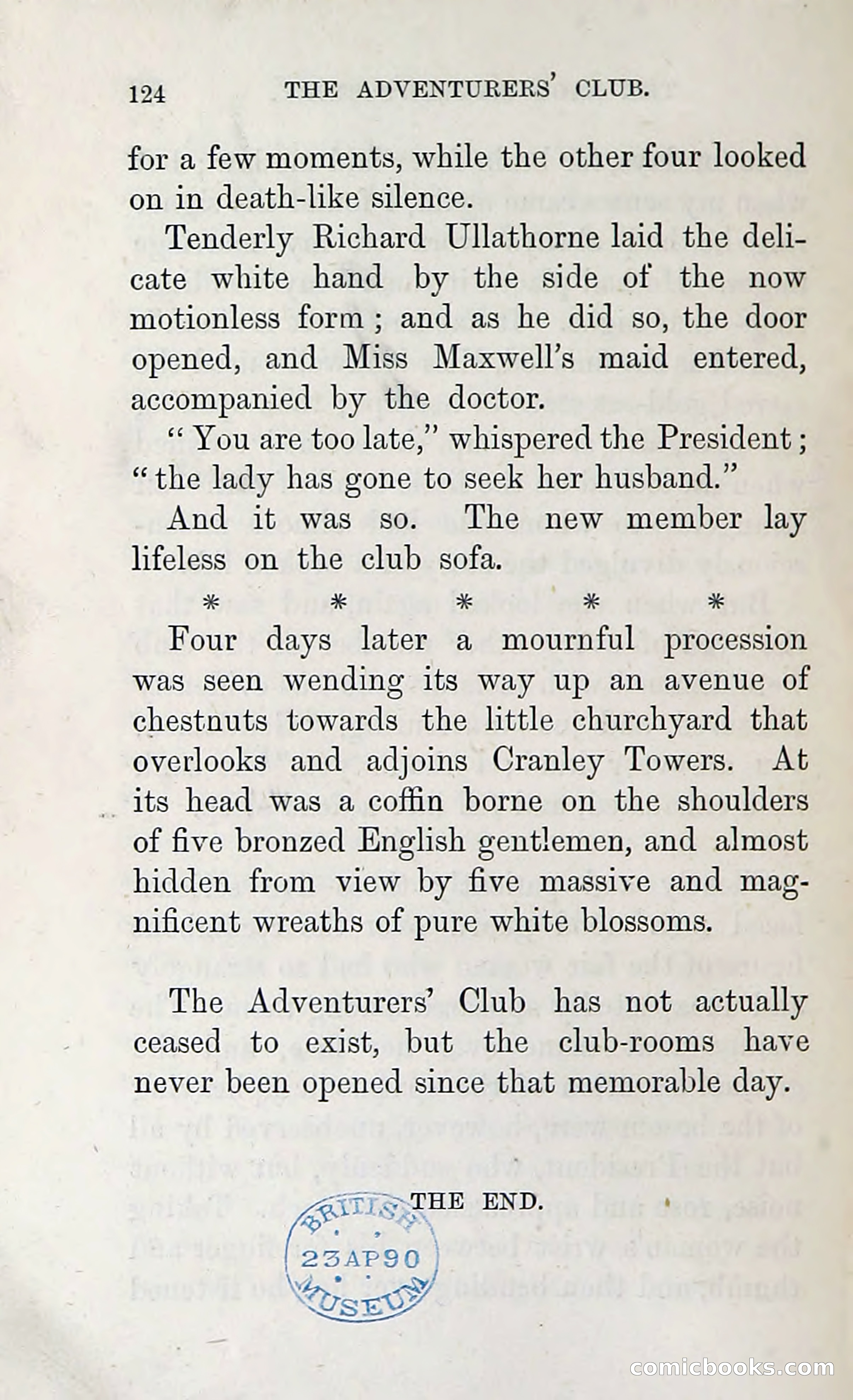 The Adventures of the Adventurers' Club: A Shocker in Six Shocks by Five Men & a Woman — page 130 of 132