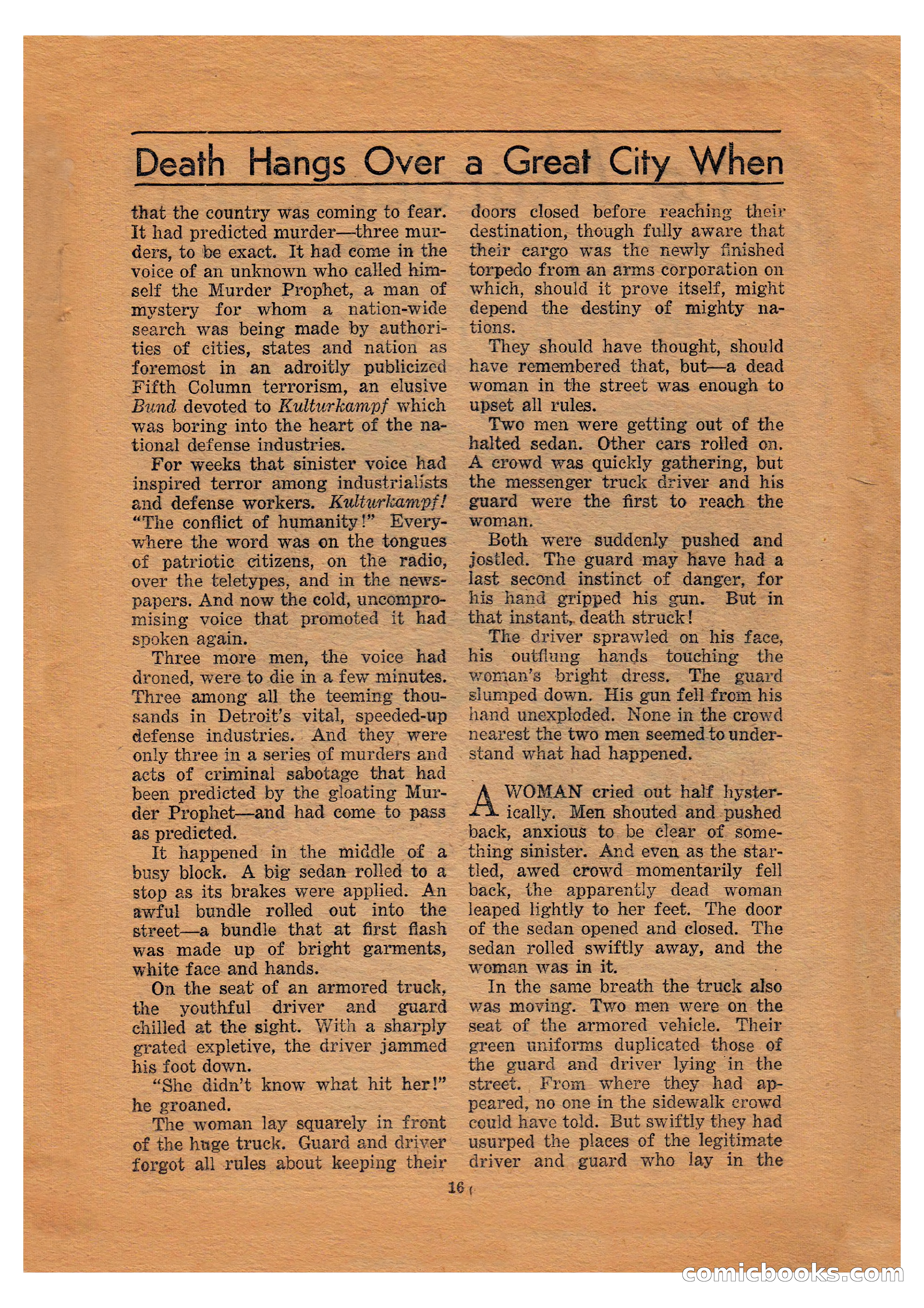 The Phantom Detective (April 1941) — page 16 of 116