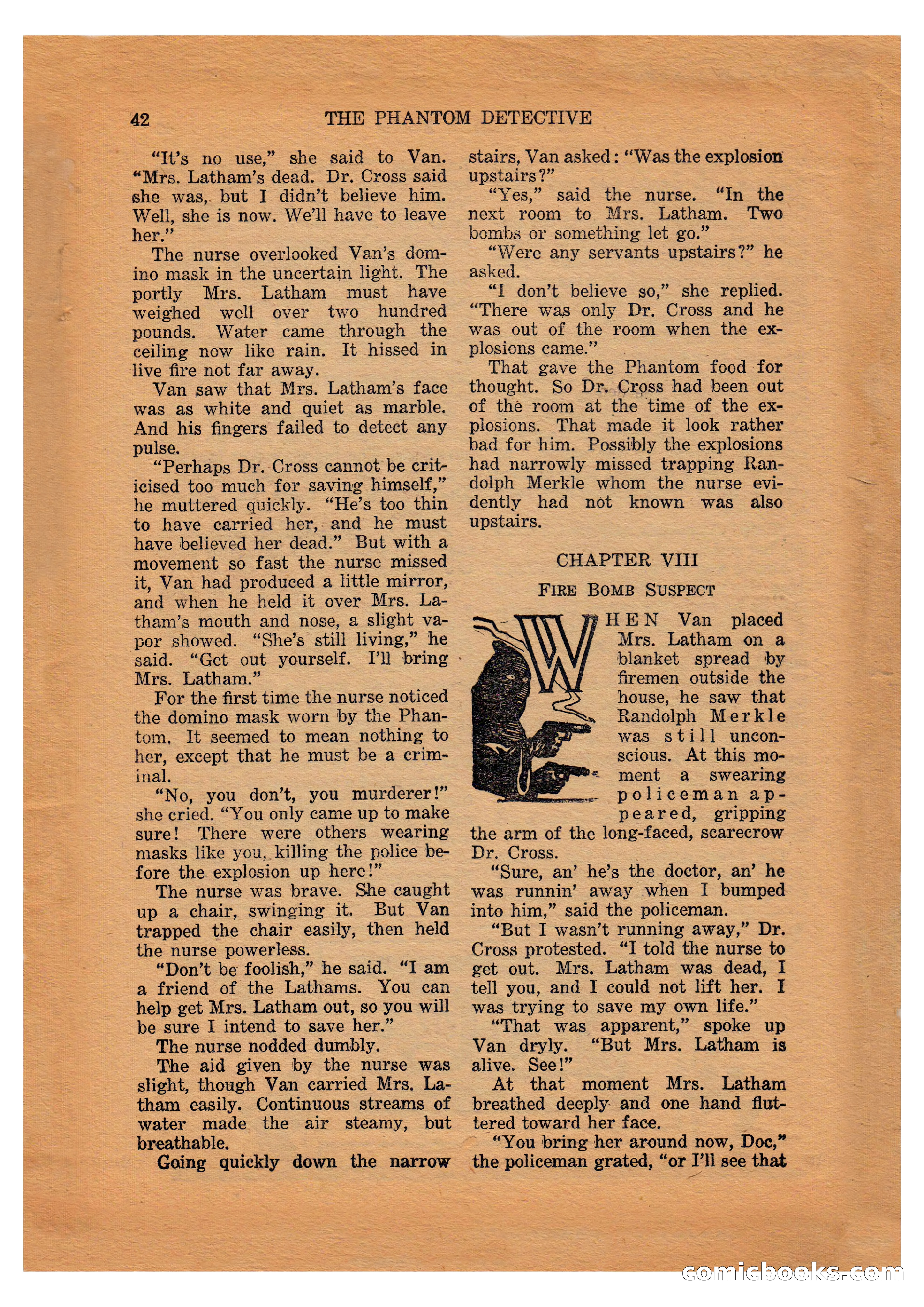 The Phantom Detective (April 1941) — page 42 of 116