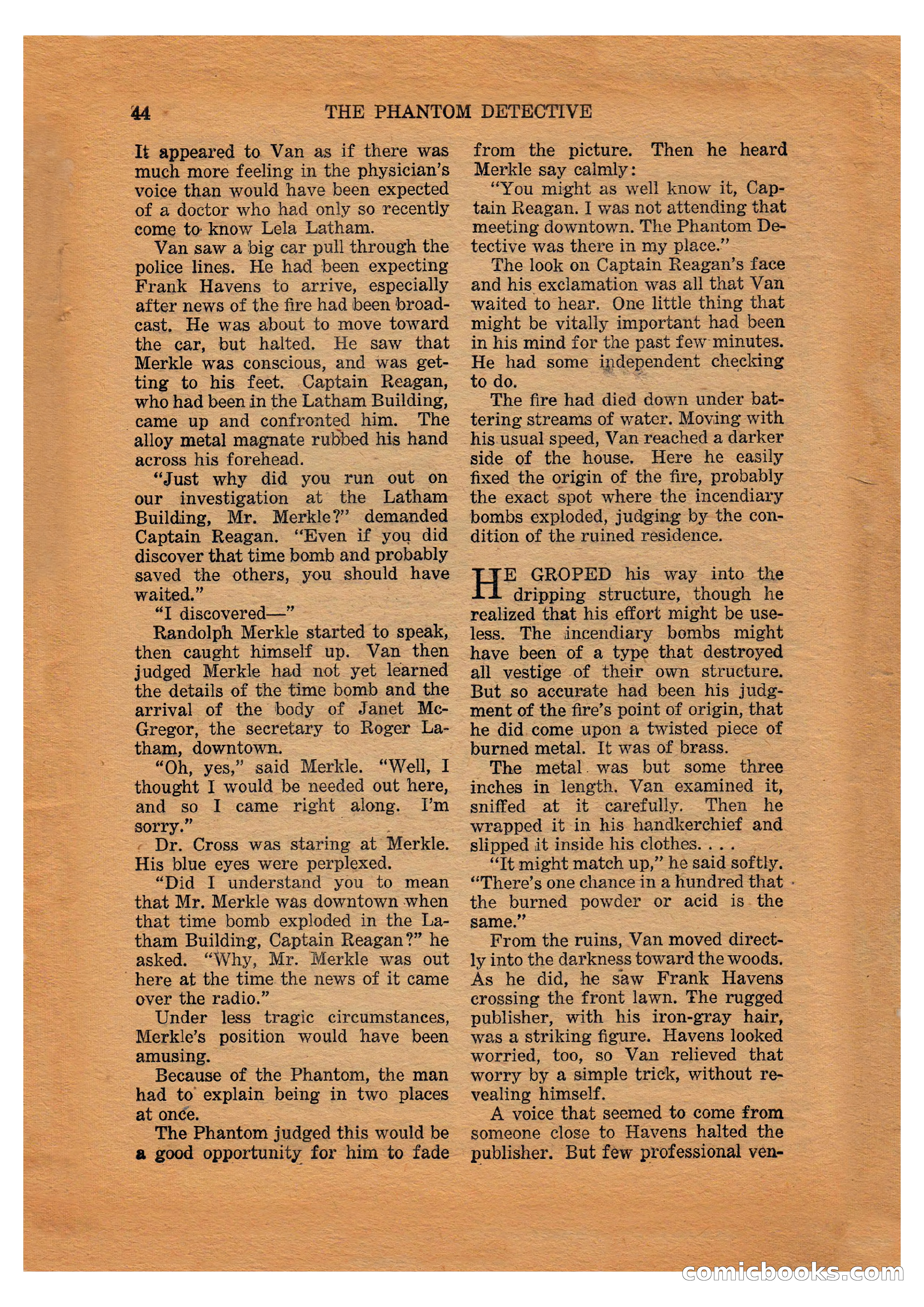 The Phantom Detective (April 1941) — page 44 of 116
