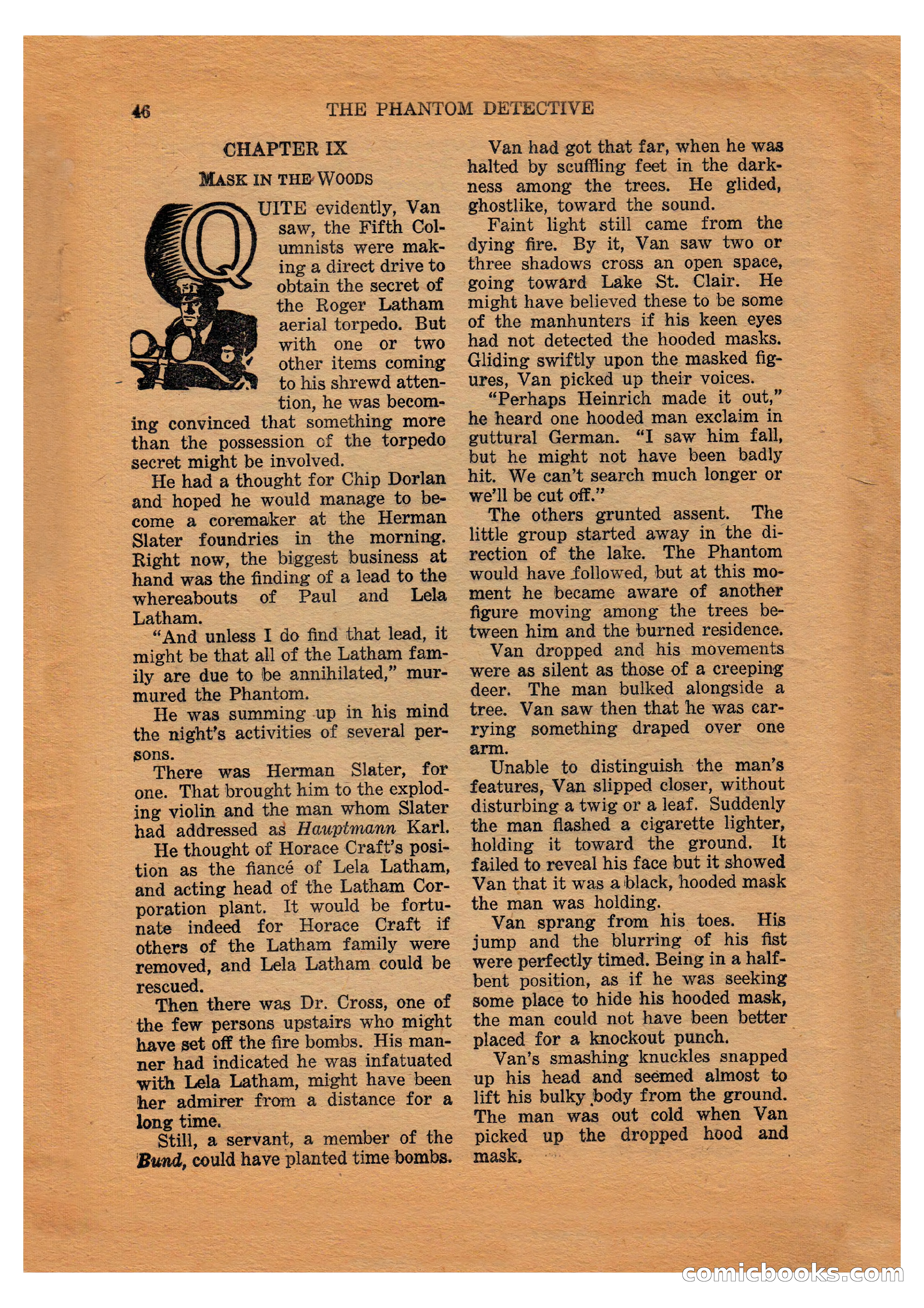 The Phantom Detective (April 1941) — page 46 of 116