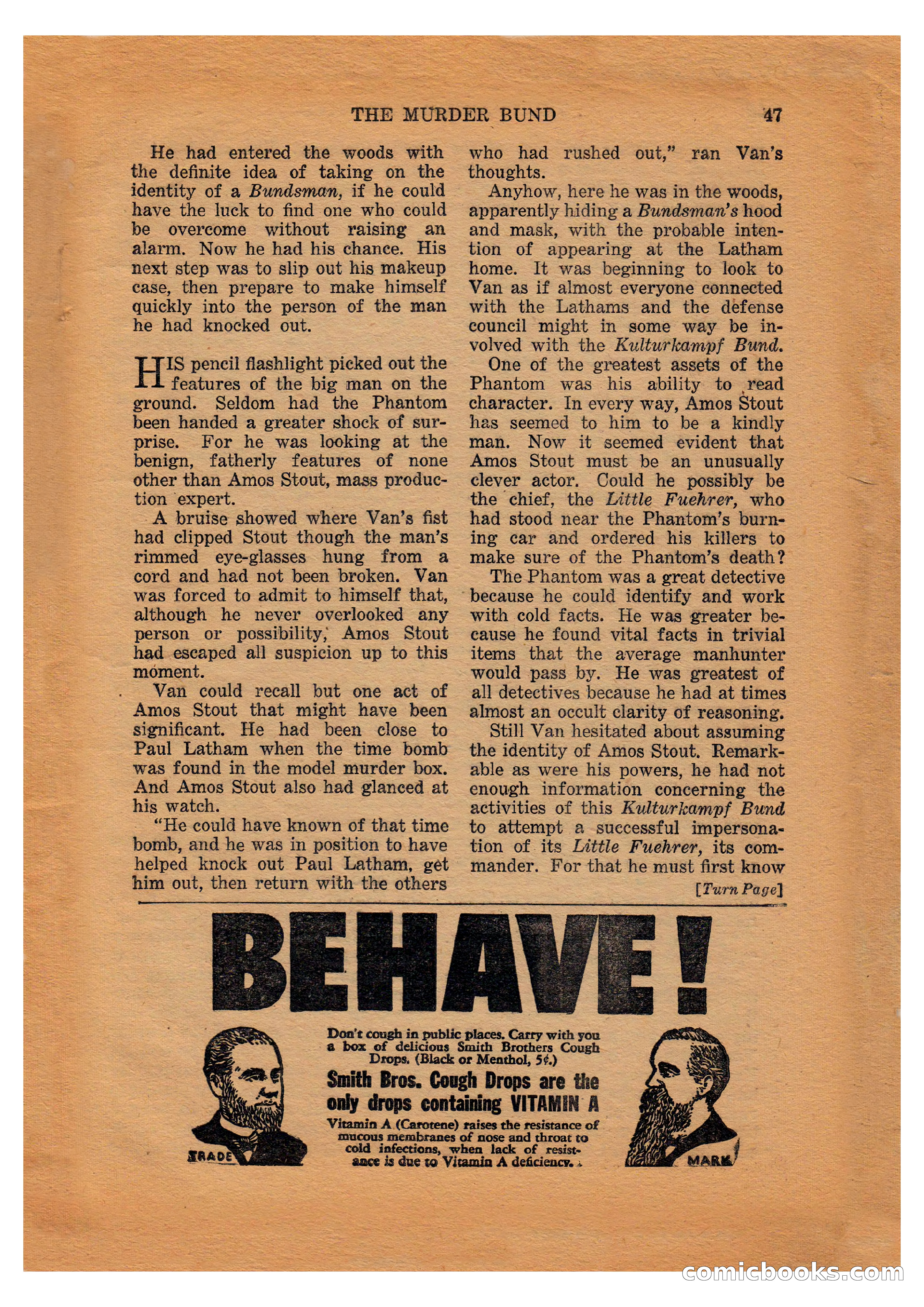The Phantom Detective (April 1941) — page 47 of 116