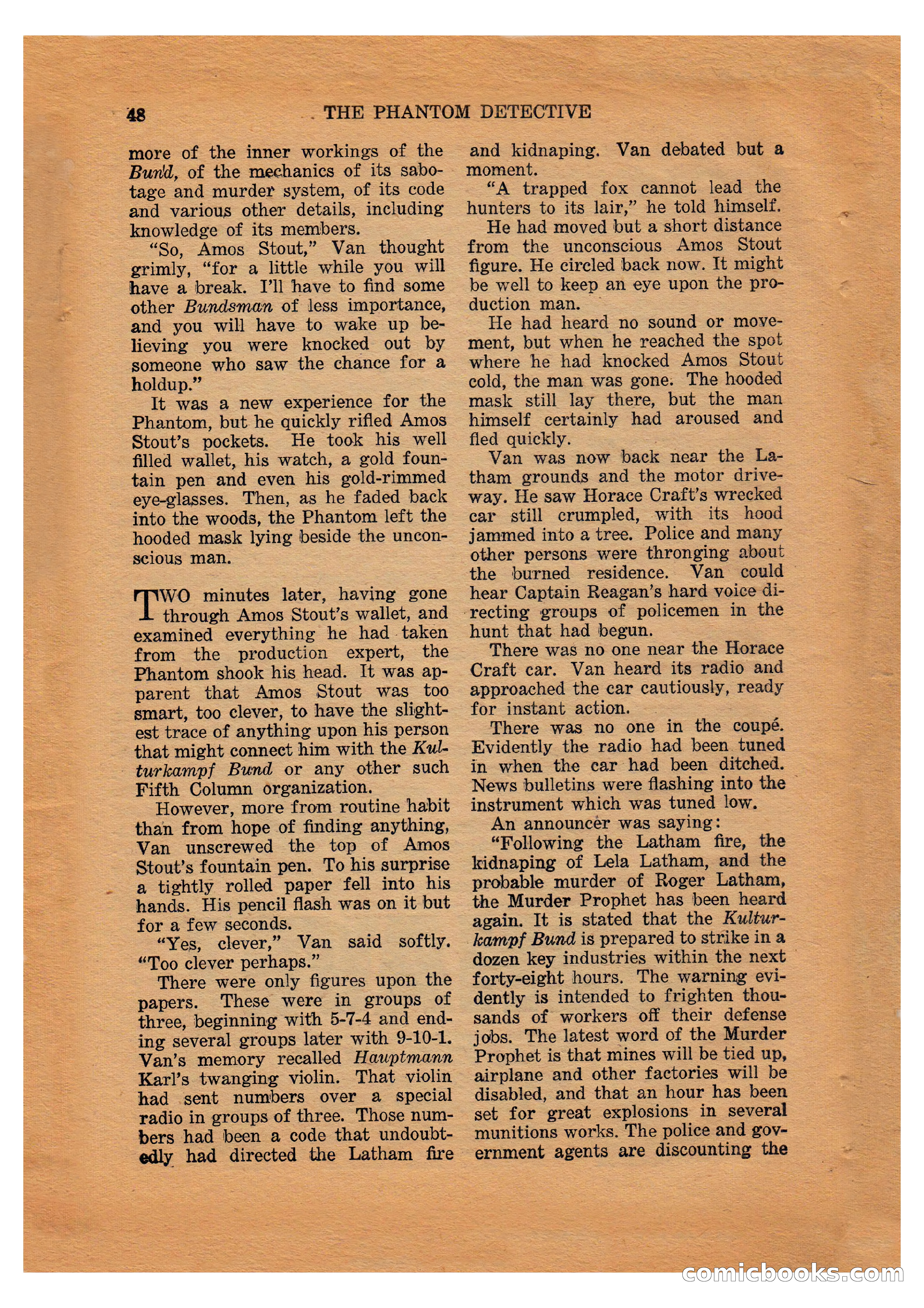 The Phantom Detective (April 1941) — page 48 of 116