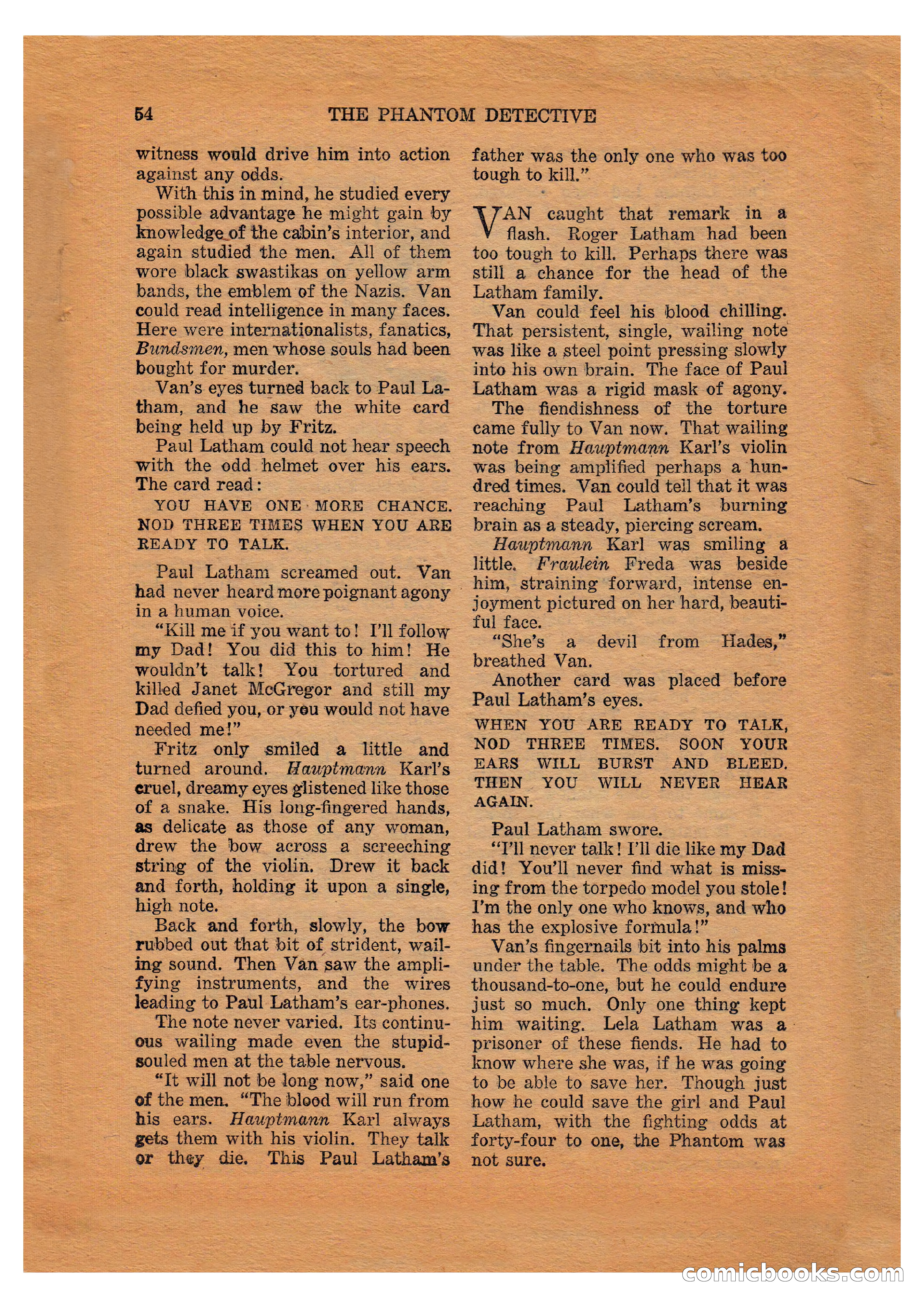 The Phantom Detective (April 1941) — page 54 of 116