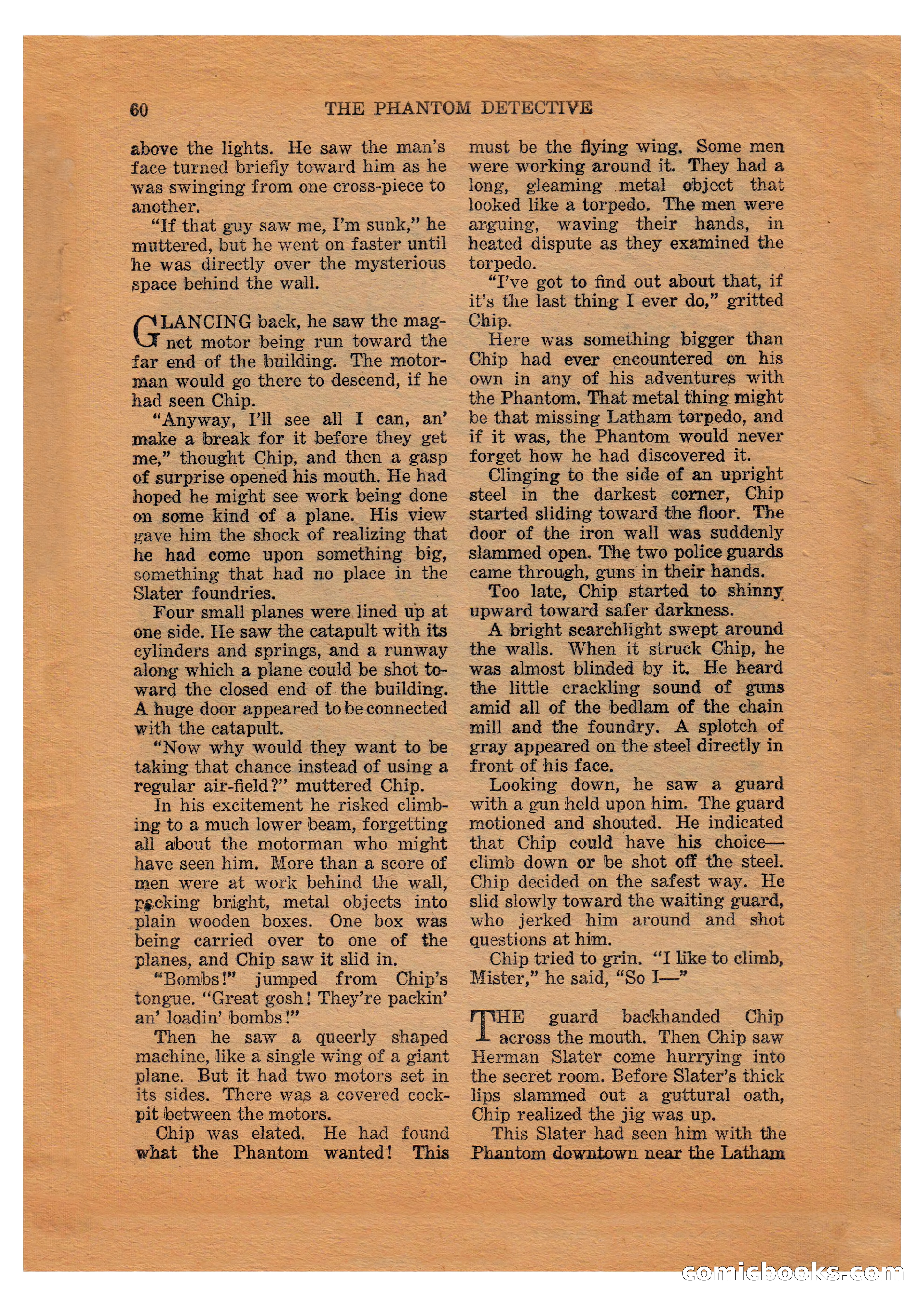 The Phantom Detective (April 1941) — page 60 of 116