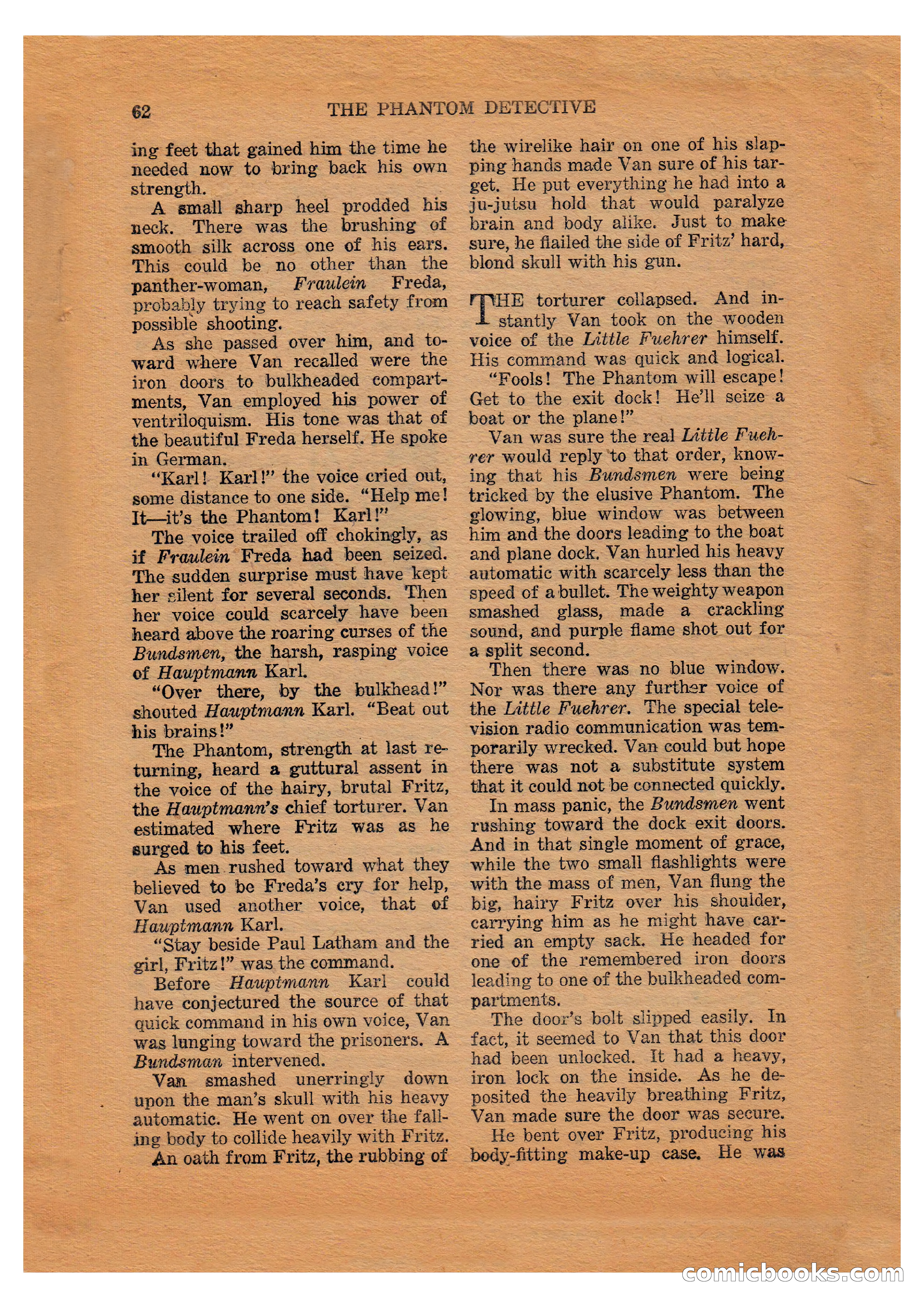 The Phantom Detective (April 1941) — page 62 of 116