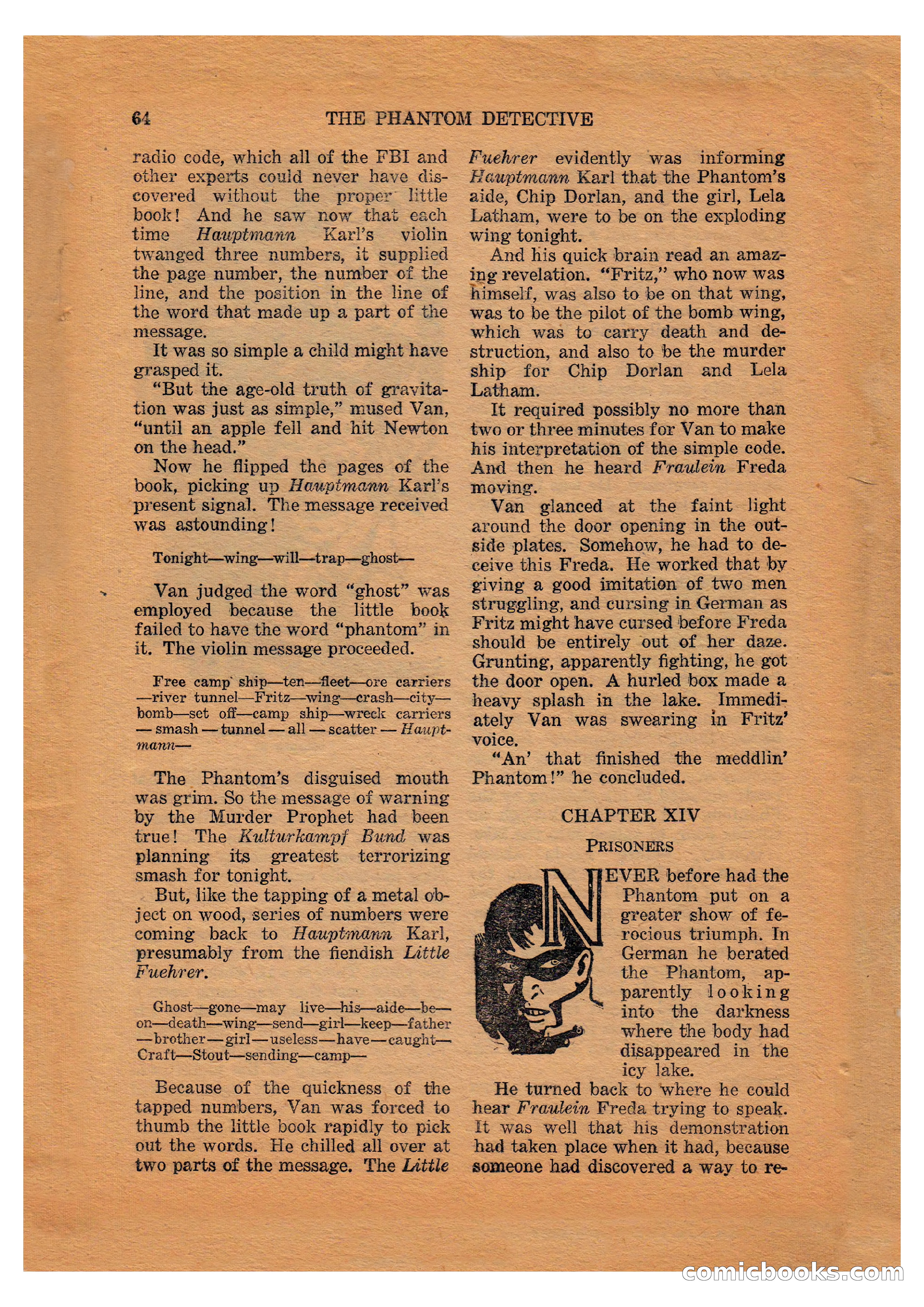 The Phantom Detective (April 1941) — page 64 of 116