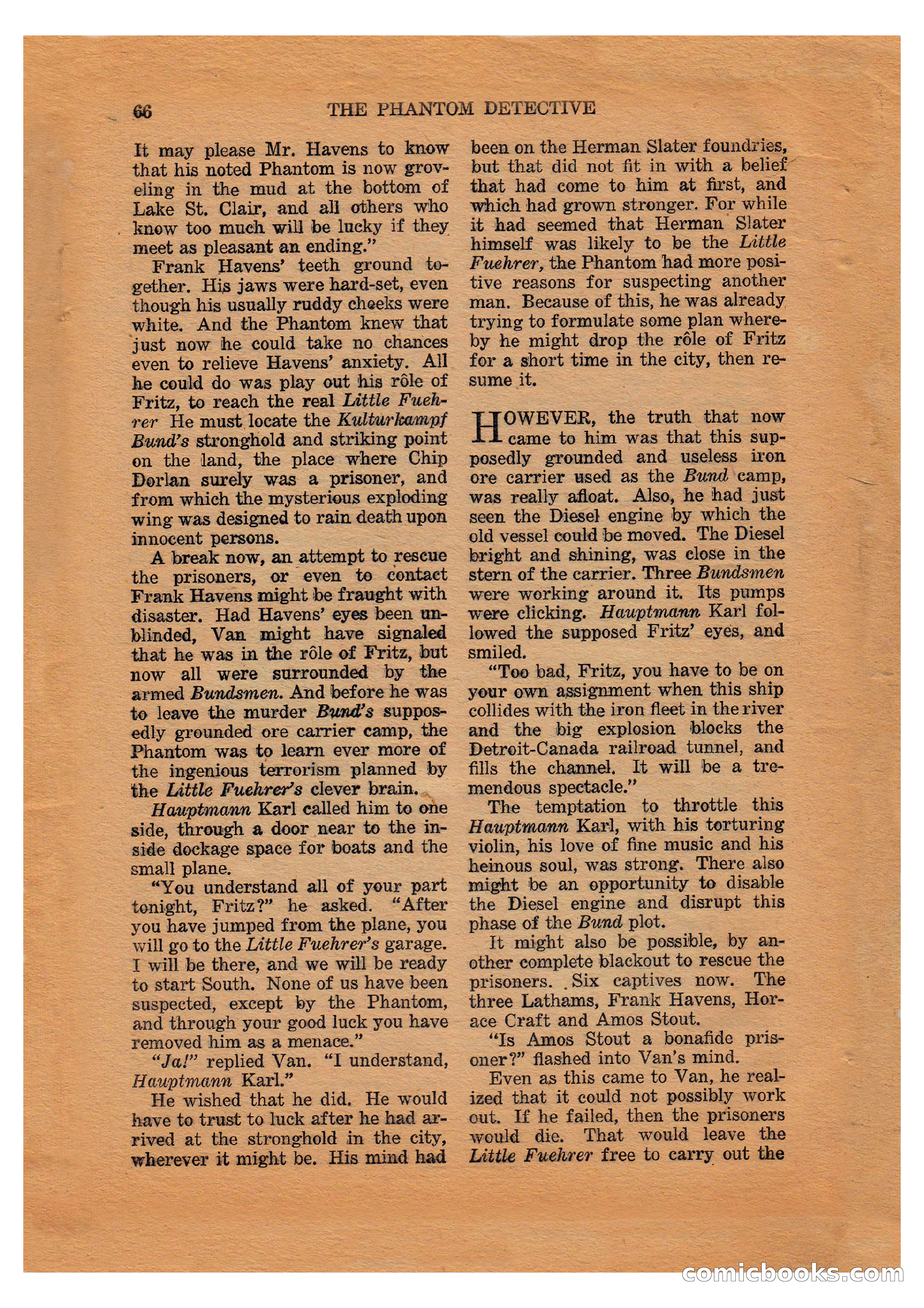 The Phantom Detective (April 1941) — page 66 of 116
