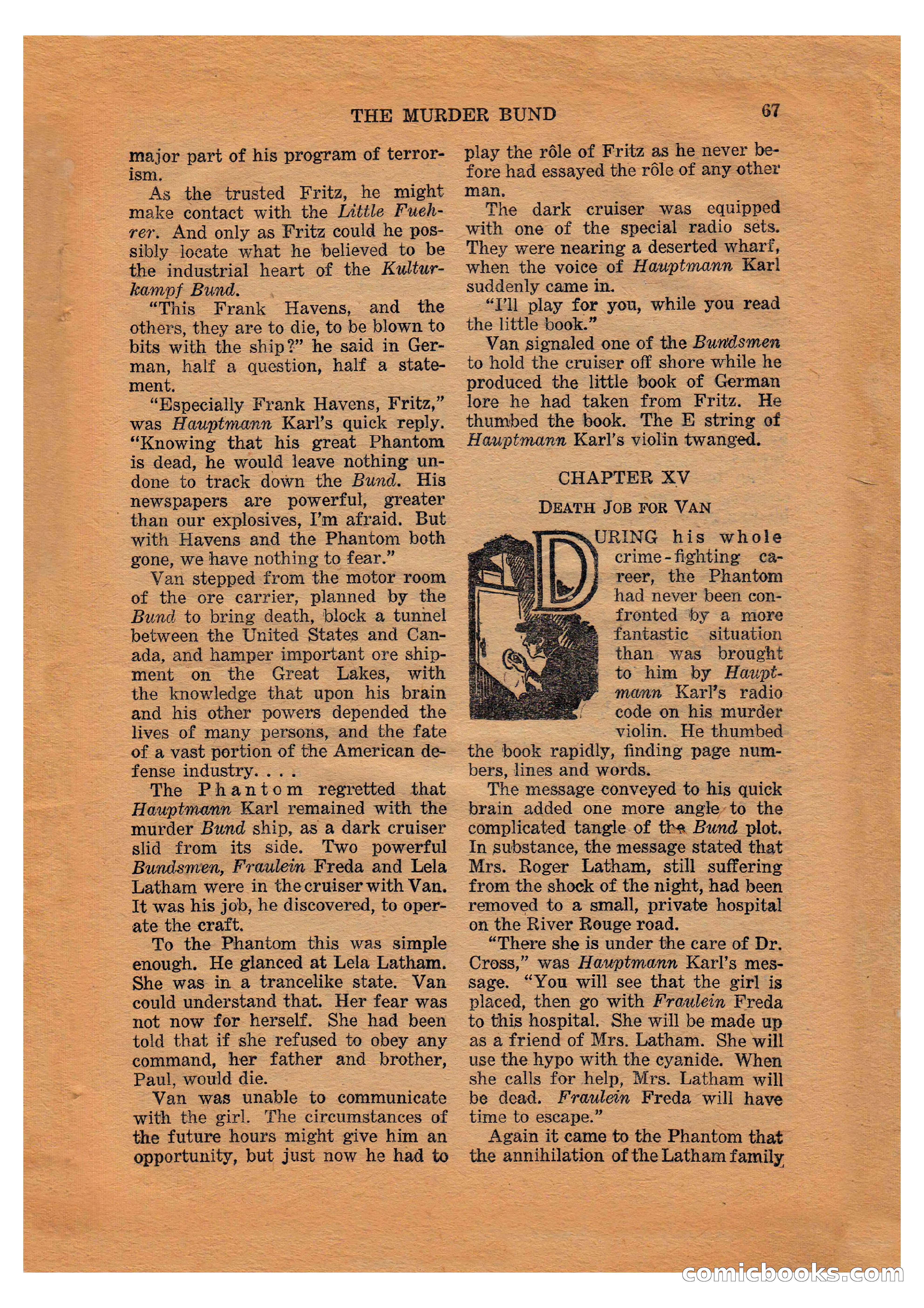 The Phantom Detective (April 1941) — page 67 of 116