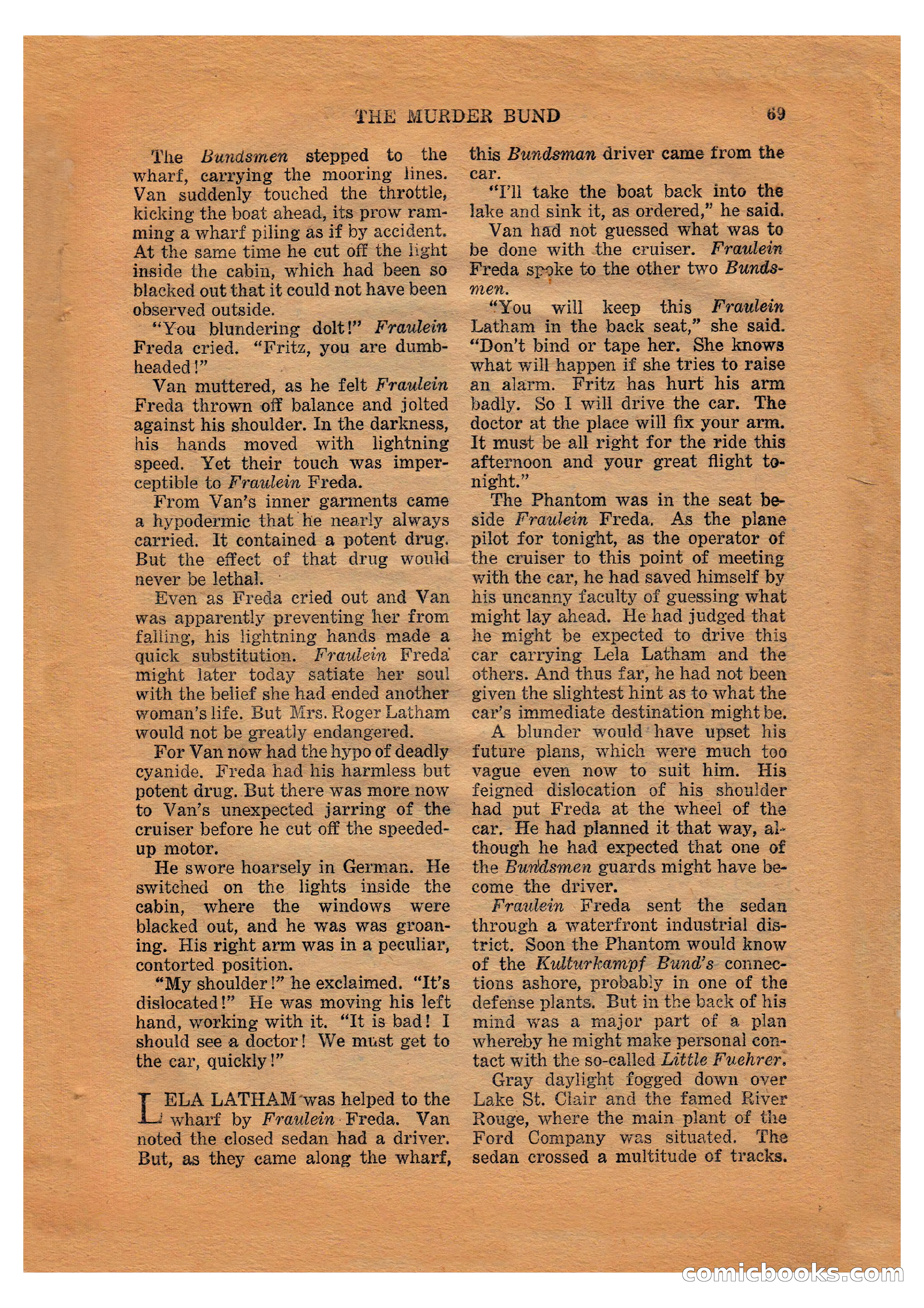 The Phantom Detective (April 1941) — page 69 of 116