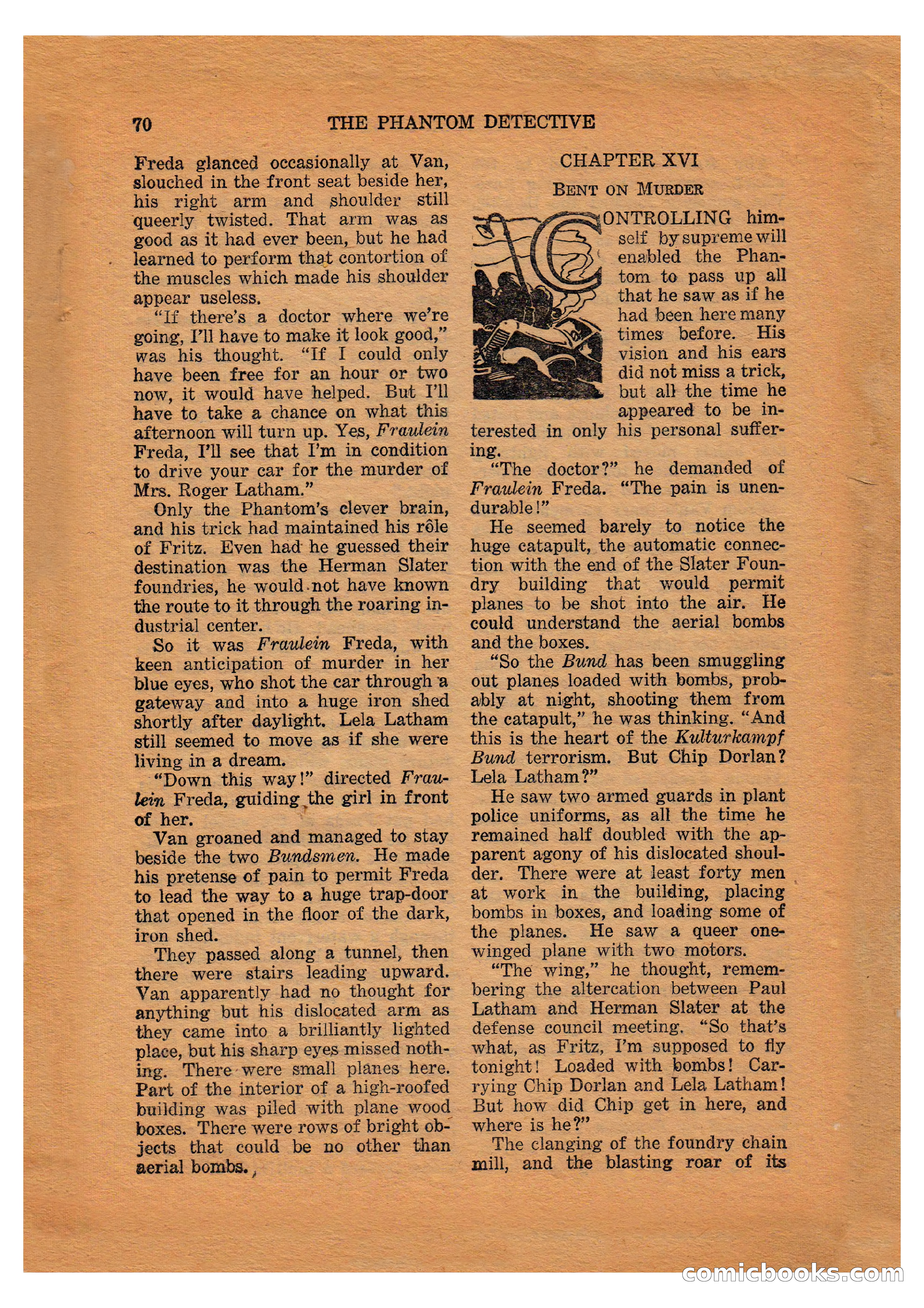 The Phantom Detective (April 1941) — page 70 of 116