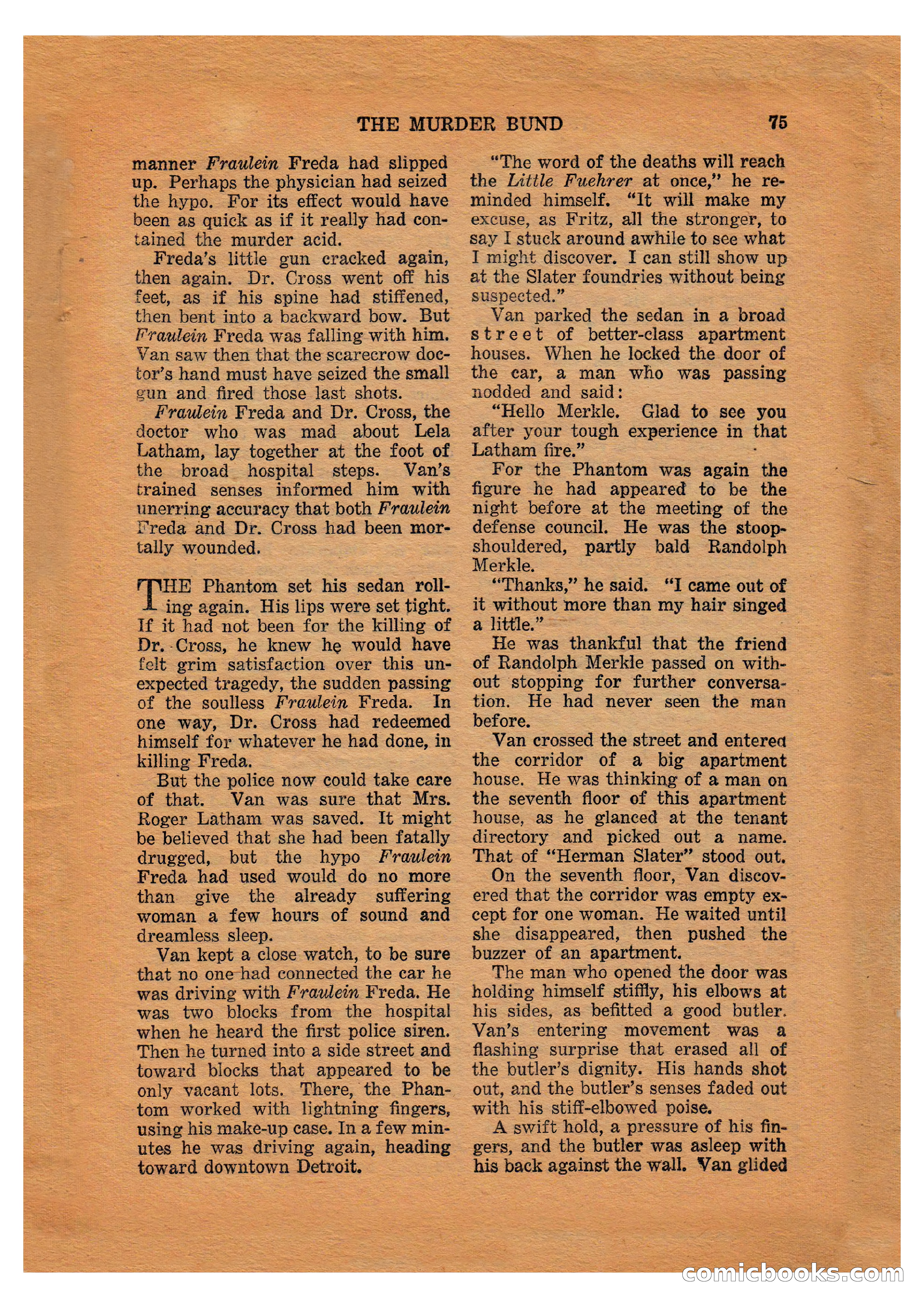 The Phantom Detective (April 1941) — page 75 of 116