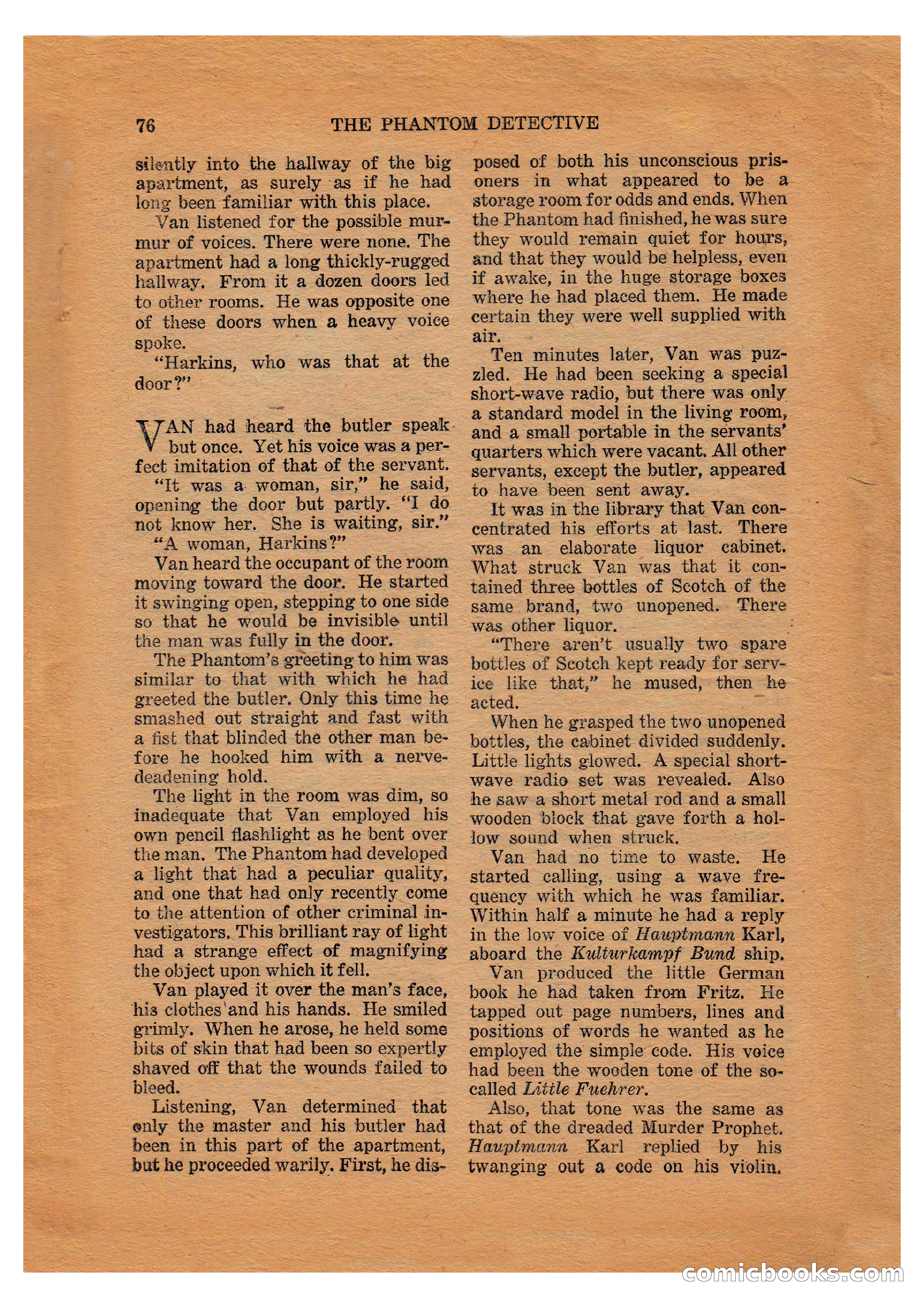 The Phantom Detective (April 1941) — page 76 of 116