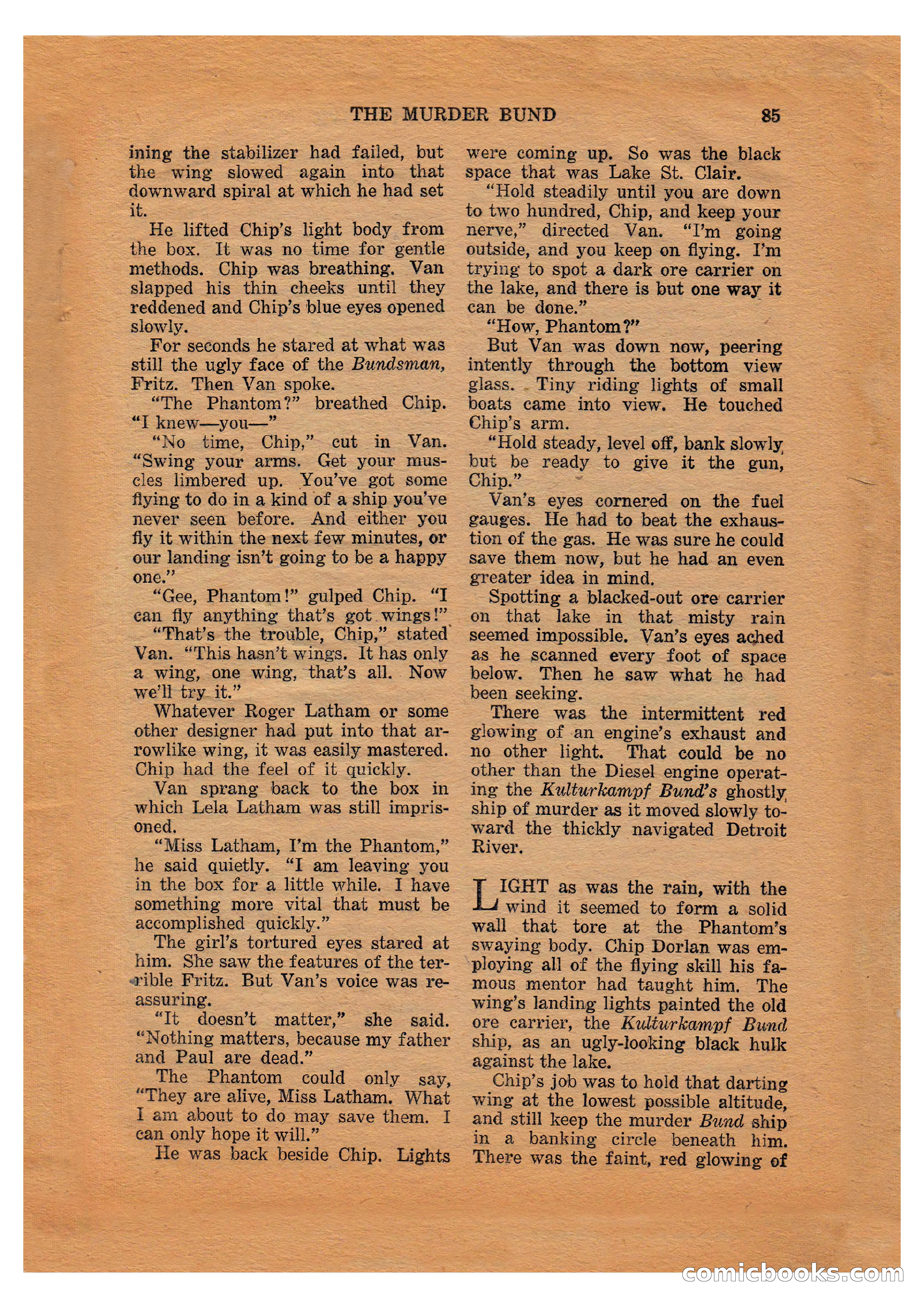 The Phantom Detective (April 1941) — page 85 of 116