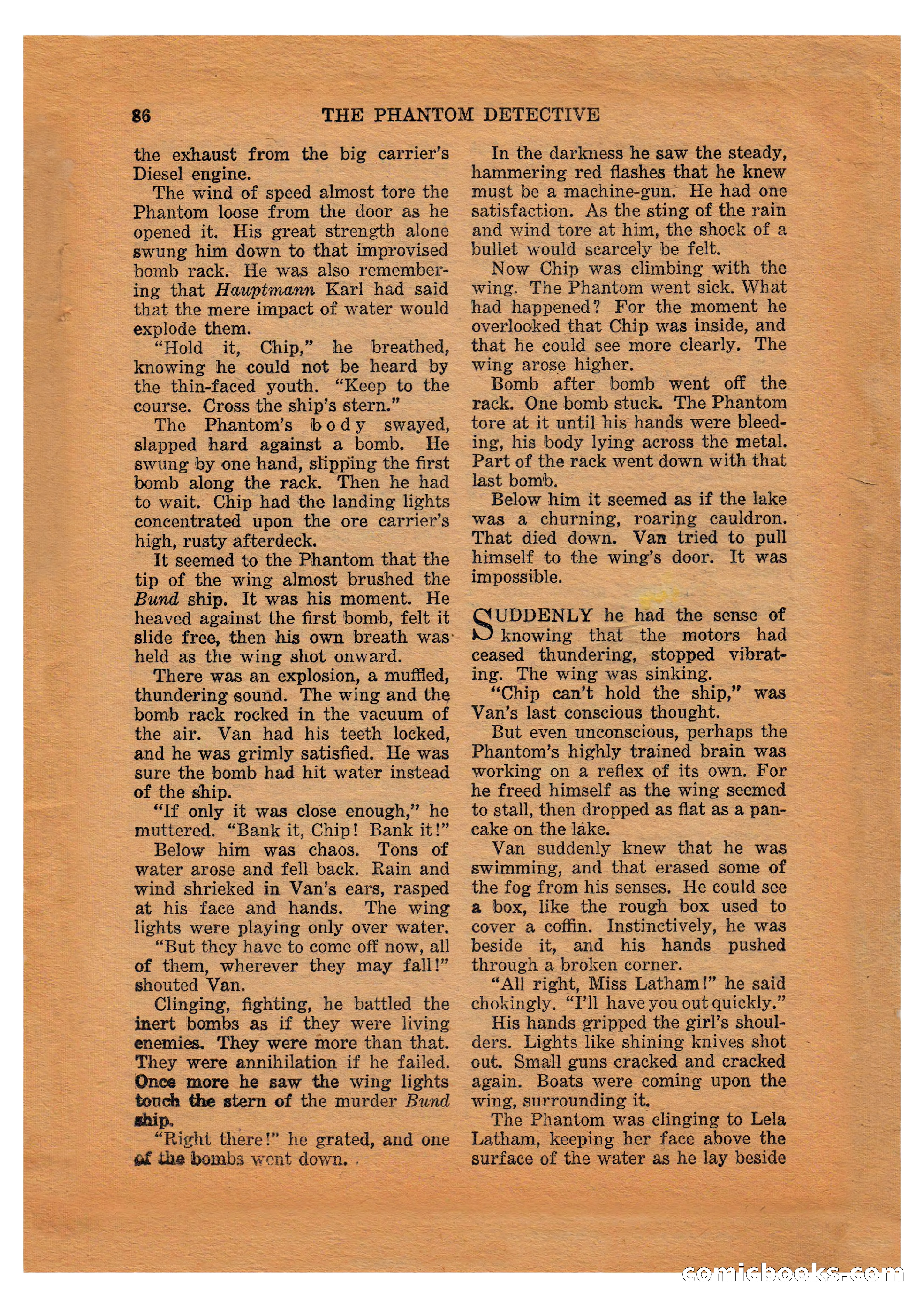 The Phantom Detective (April 1941) — page 86 of 116