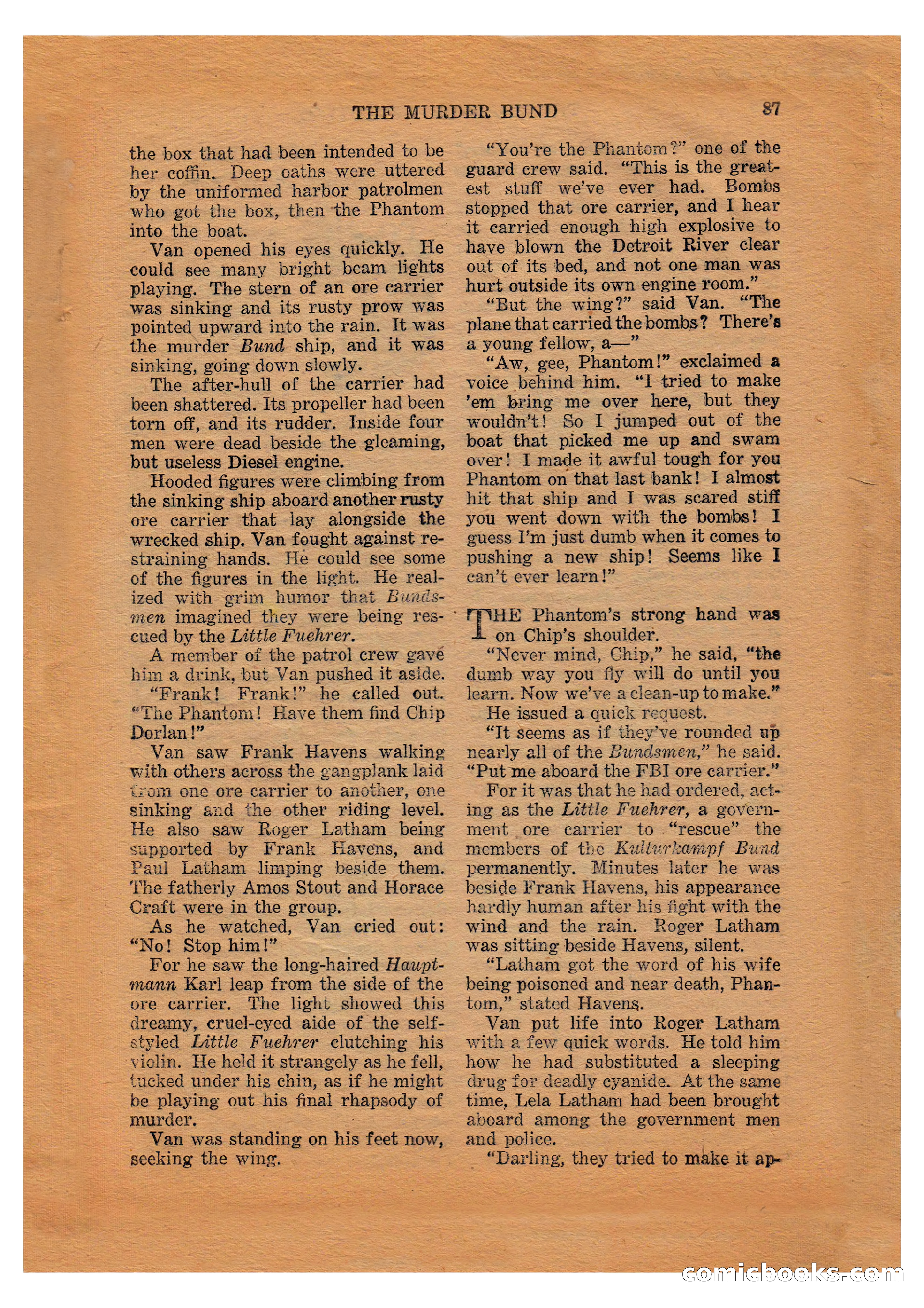 The Phantom Detective (April 1941) — page 87 of 116