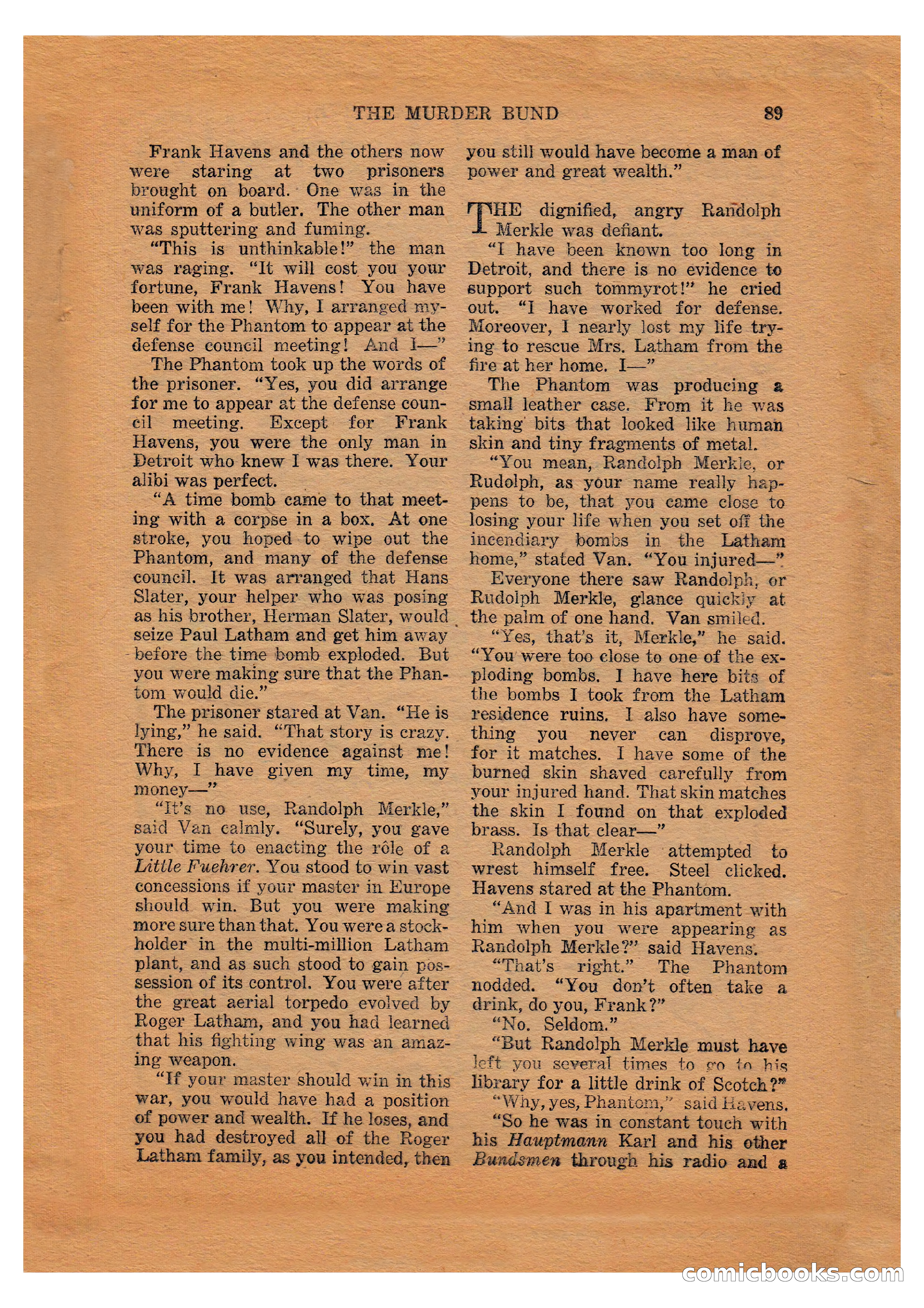 The Phantom Detective (April 1941) — page 89 of 116