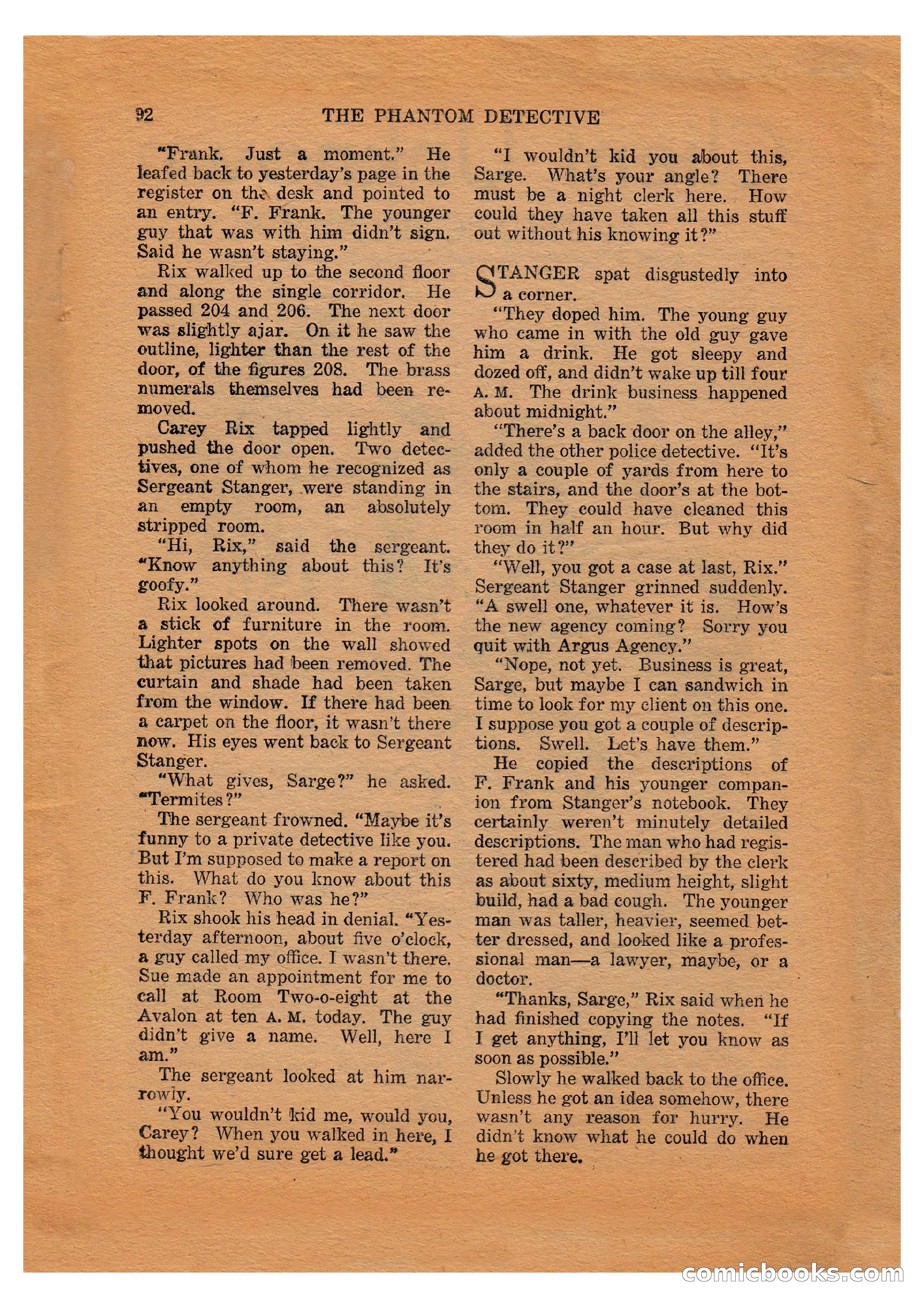 The Phantom Detective (April 1941) — page 92 of 116