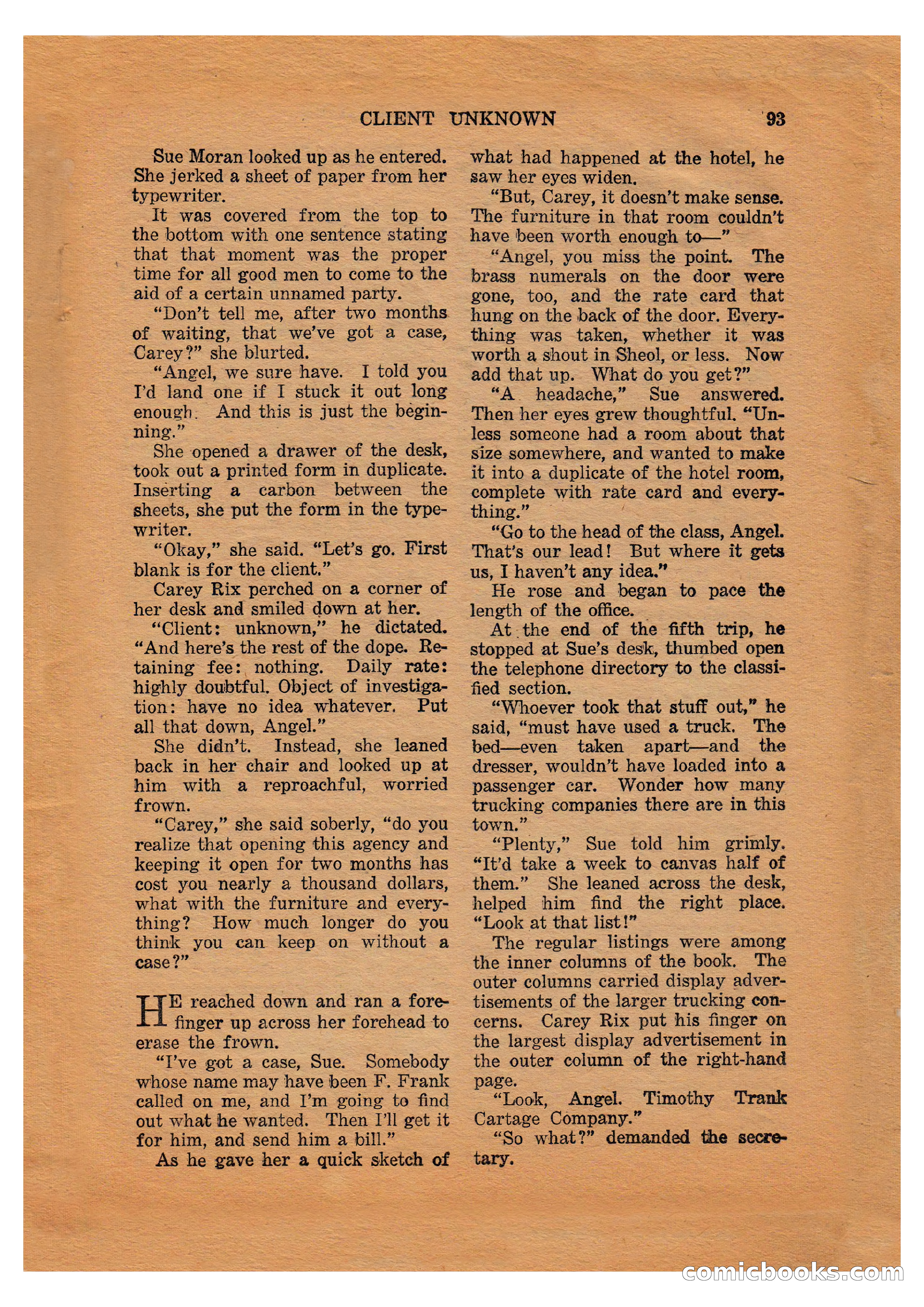 The Phantom Detective (April 1941) — page 93 of 116