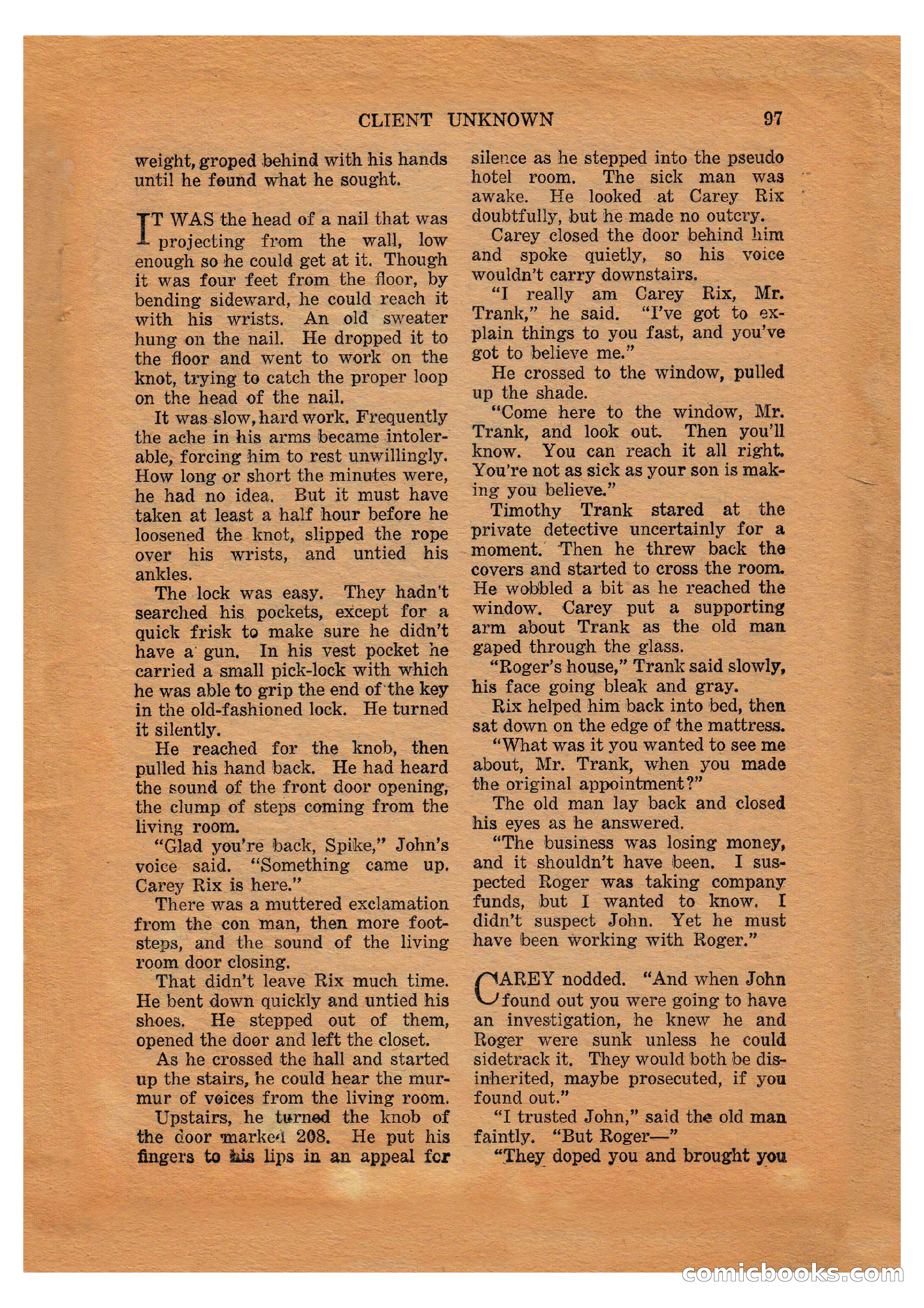 The Phantom Detective (April 1941) — page 97 of 116
