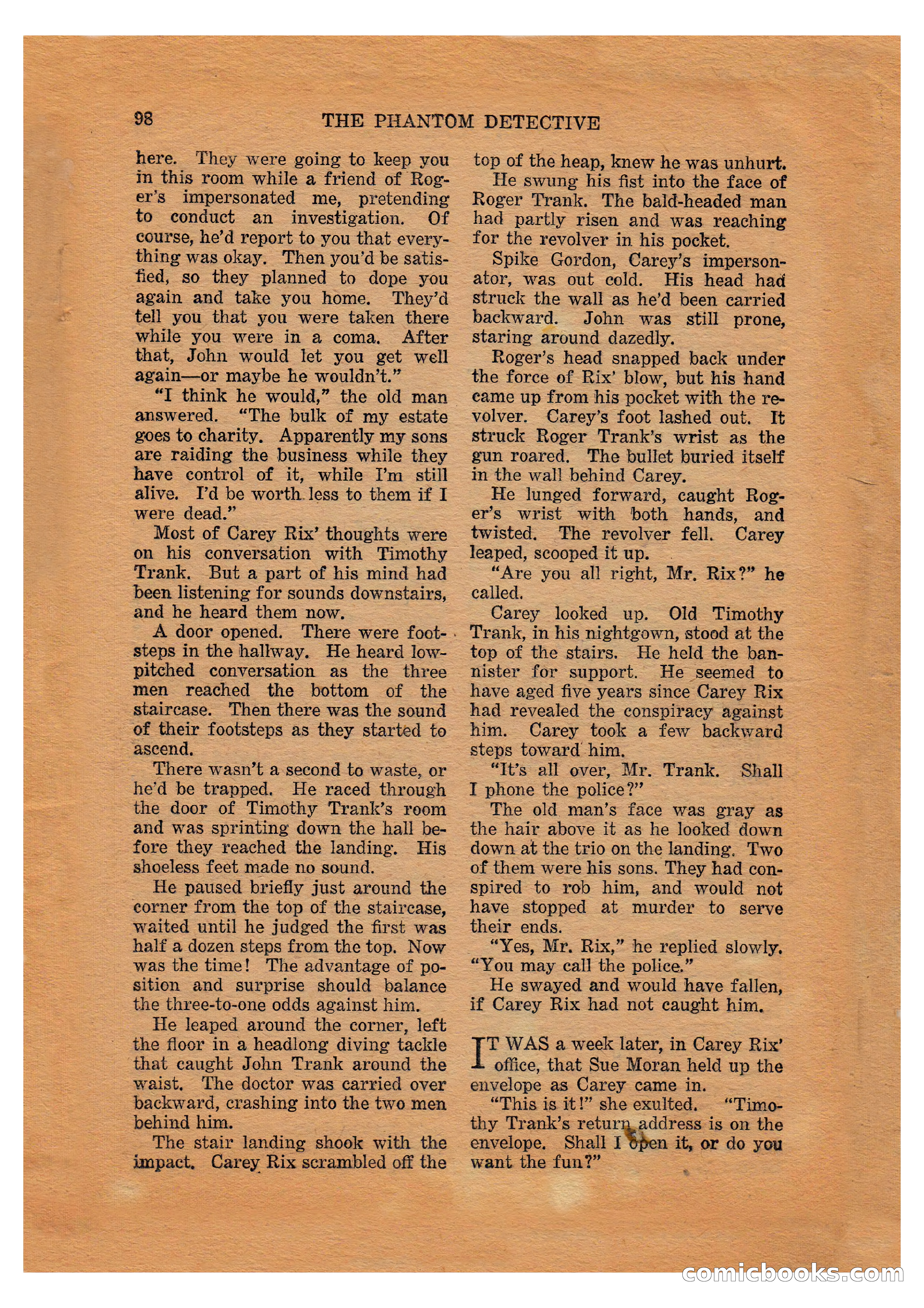 The Phantom Detective (April 1941) — page 98 of 116