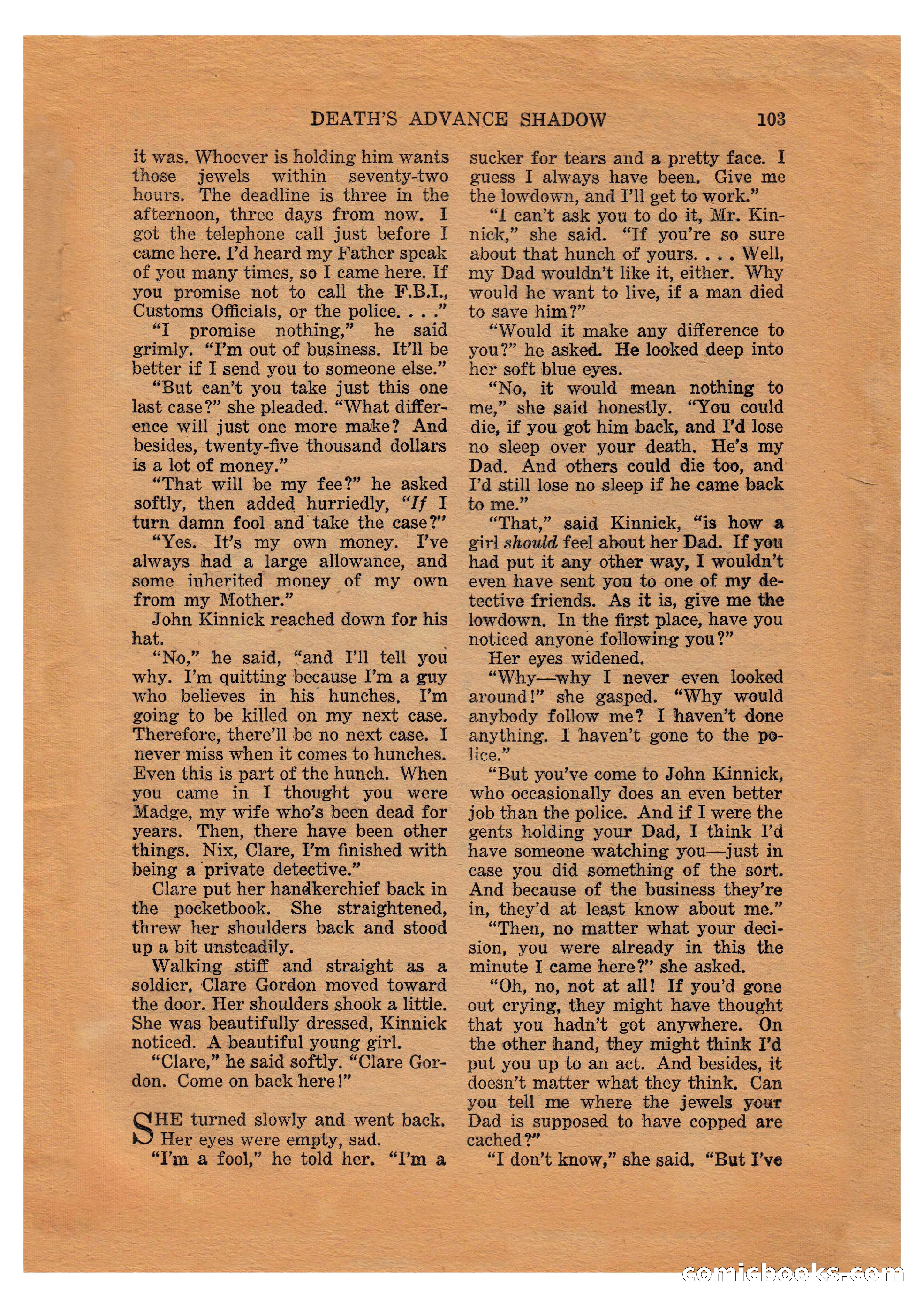 The Phantom Detective (April 1941) — page 103 of 116