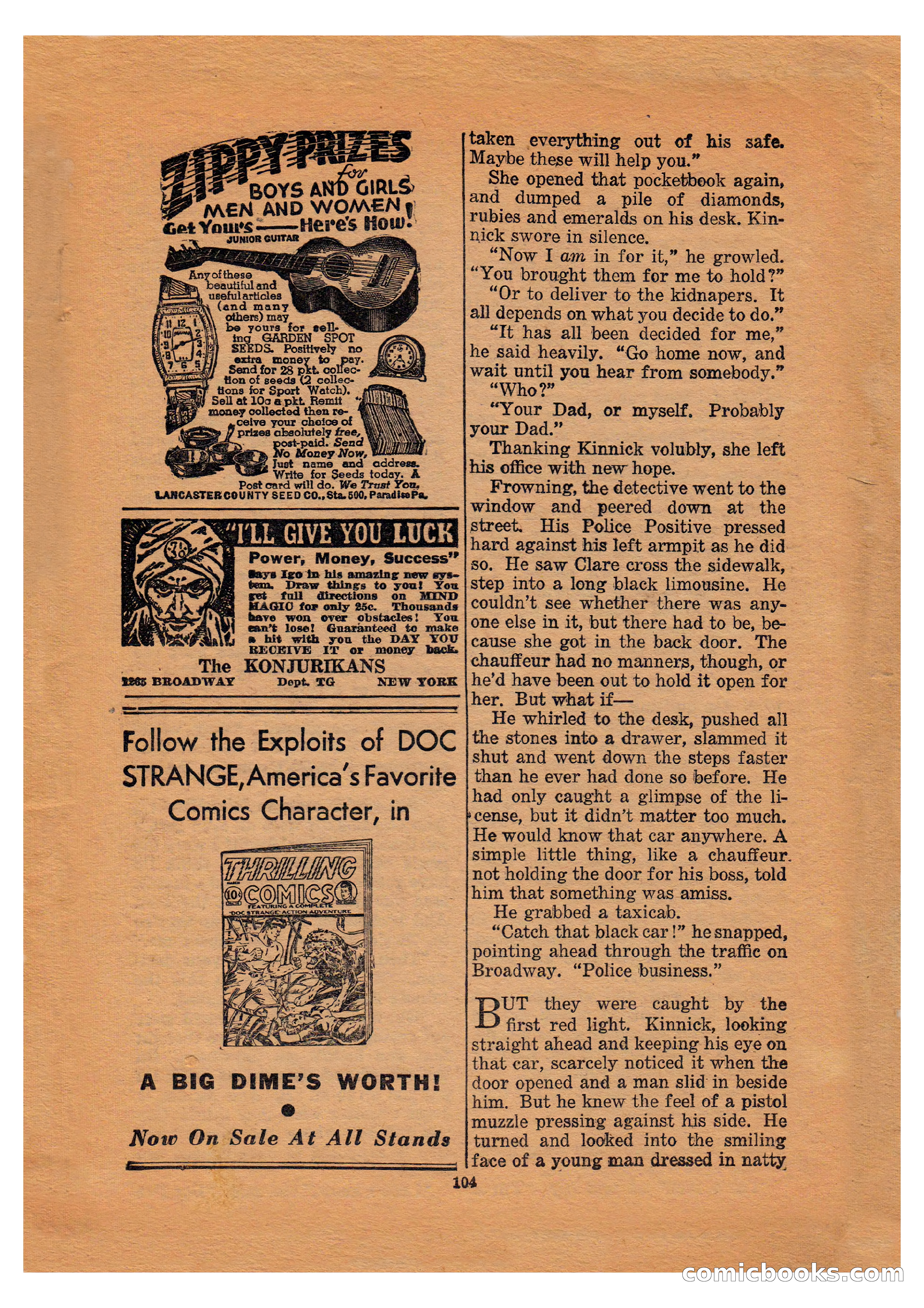 The Phantom Detective (April 1941) — page 104 of 116